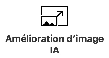 Upscale IA — à l'unité