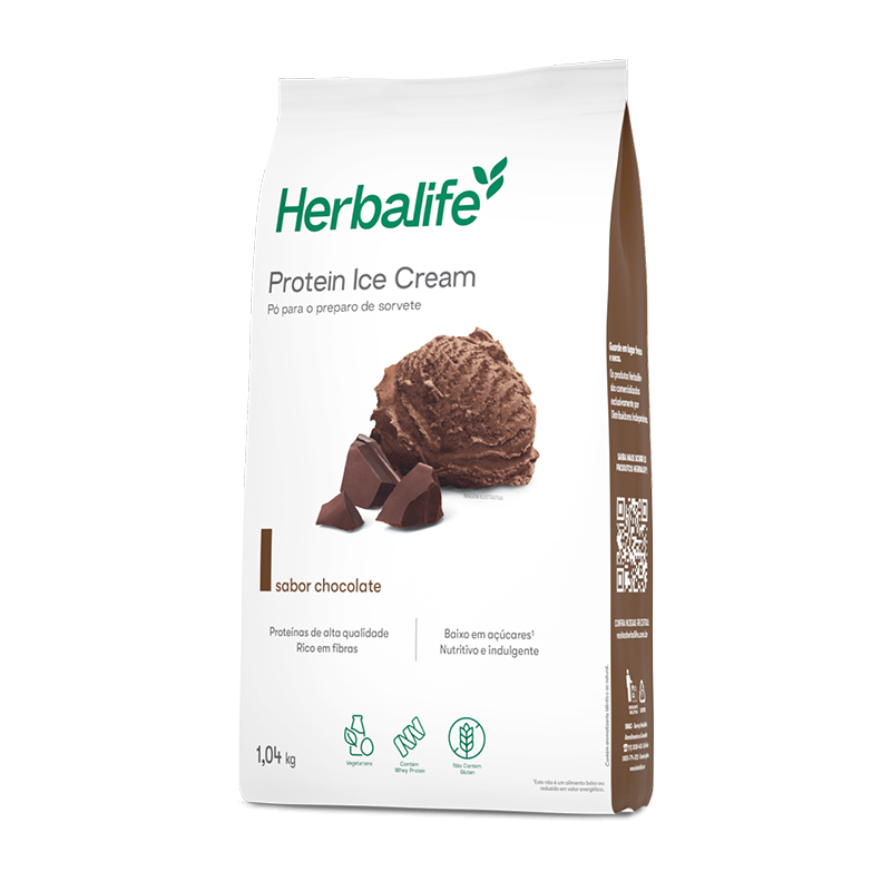 Crème glacée protéinée, saveur Chocolat, 1,040 kg 