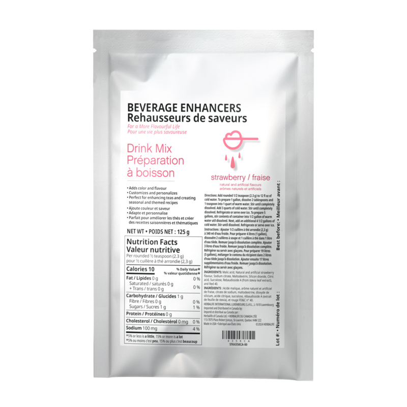 Rehausseurs de saveurs à boissons Fraise 🍓