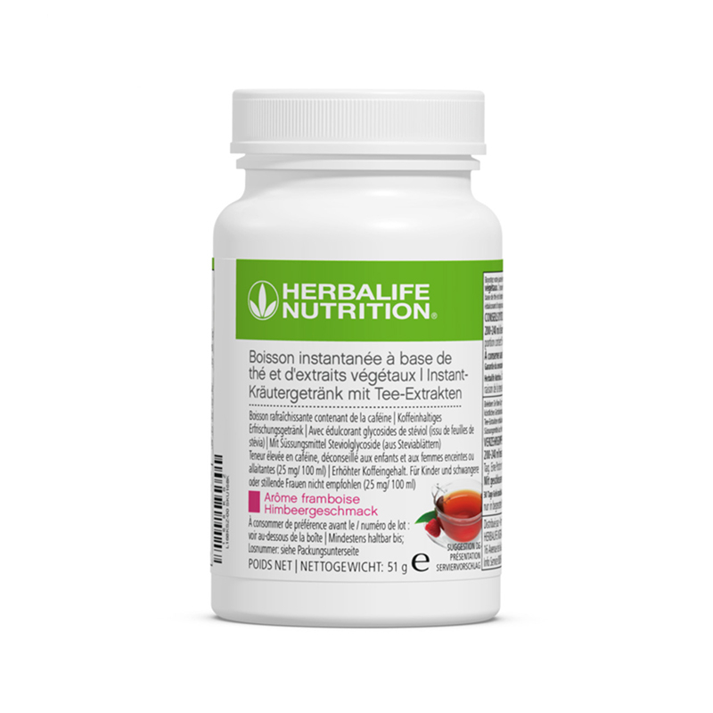 Boisson instantanée à base de thé et d’extraits végétaux