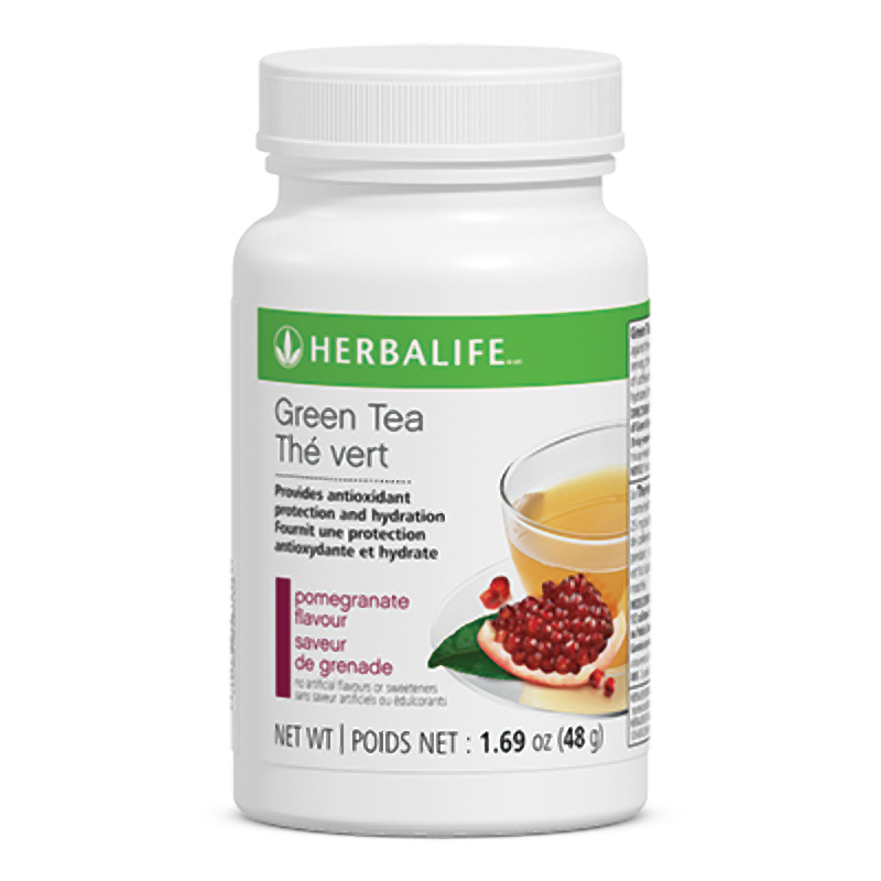 Thé vert: Pomegranate
