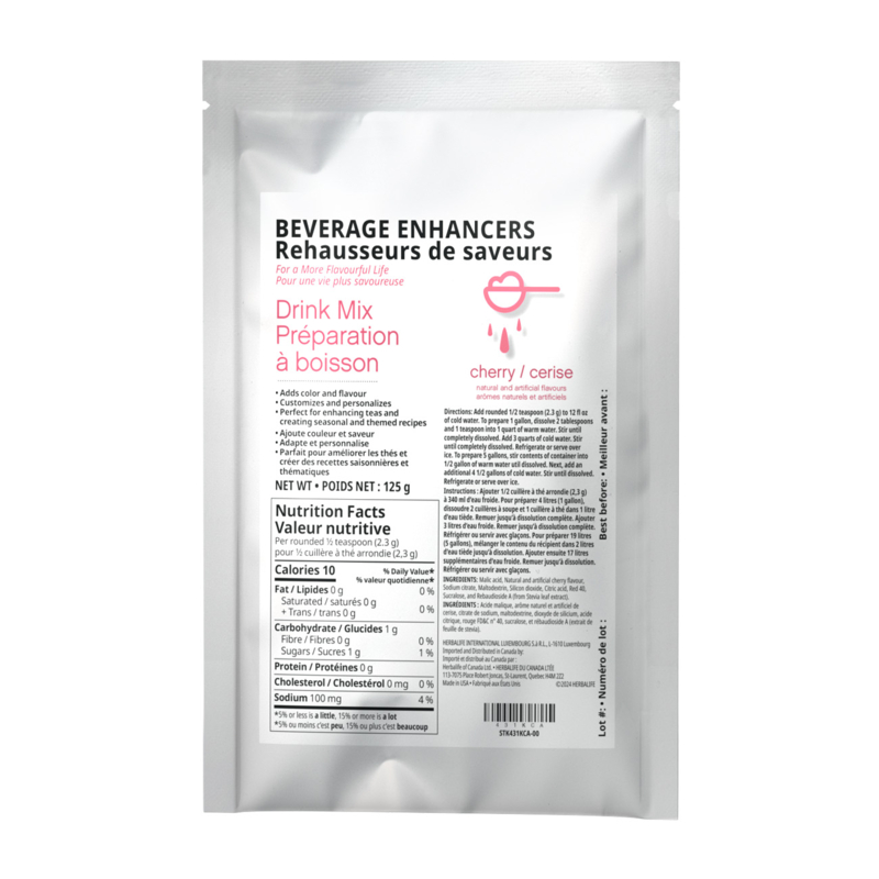 Rehausseurs de saveurs à boissons Cerise 🍒
