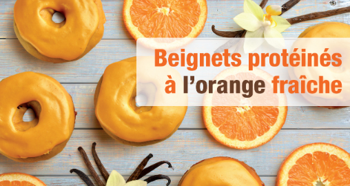 🍩Beignets protéinés à l'orange fraîche