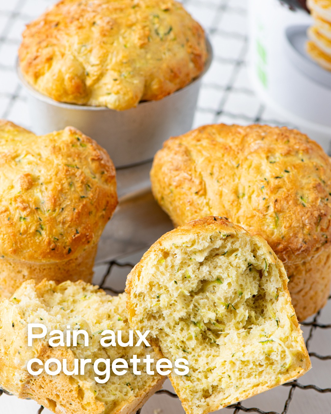 🥖 PAIN AUX COURGETTES
