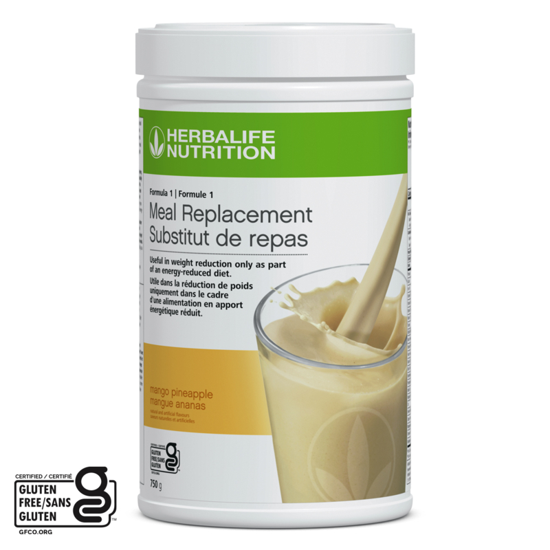 Substitut de repas Formule 1 : Mangue ananas 750 g