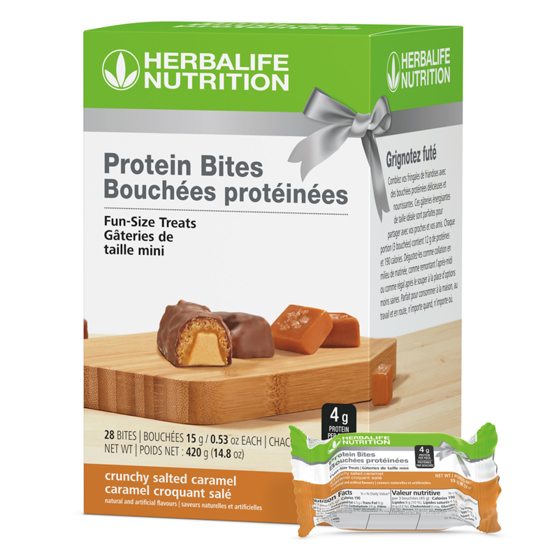 Bouchées protéinées : Caramel Salé