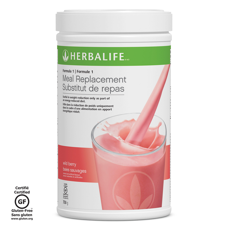 Substitut de repas Formule 1 :Baies Sauvages 750g