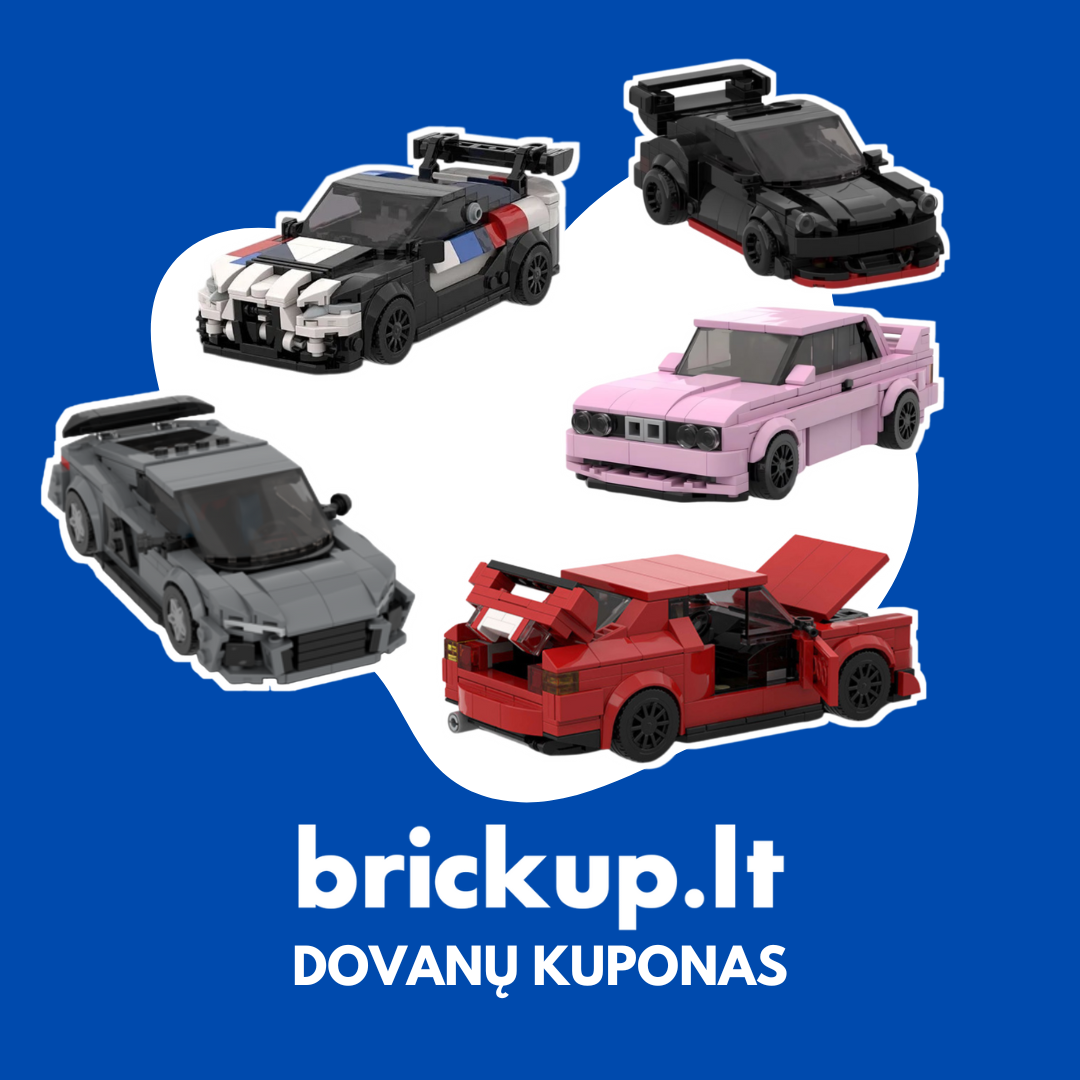 Dovanų kuponas Brickup
