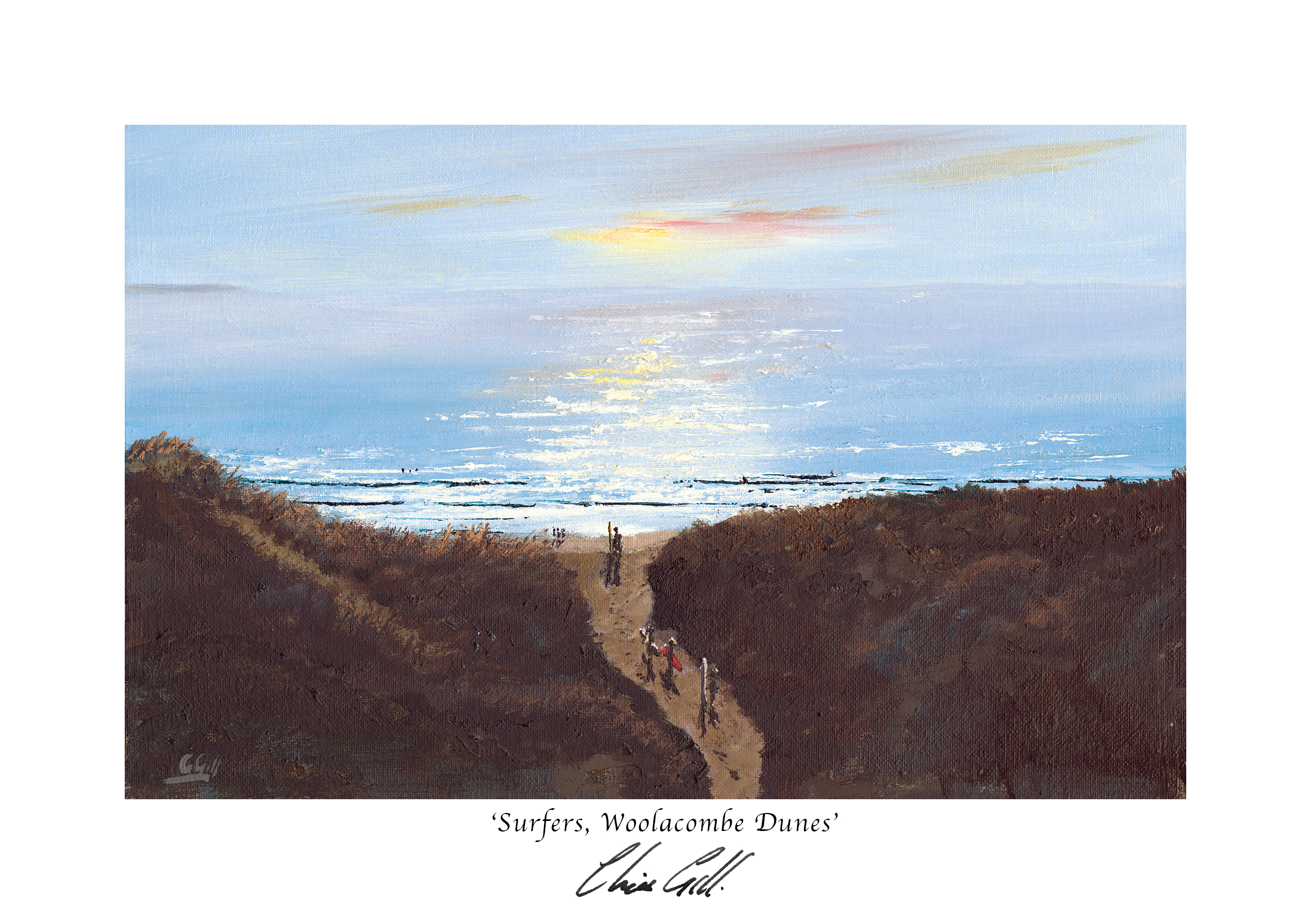 Surfers, Woolacombe Dunes