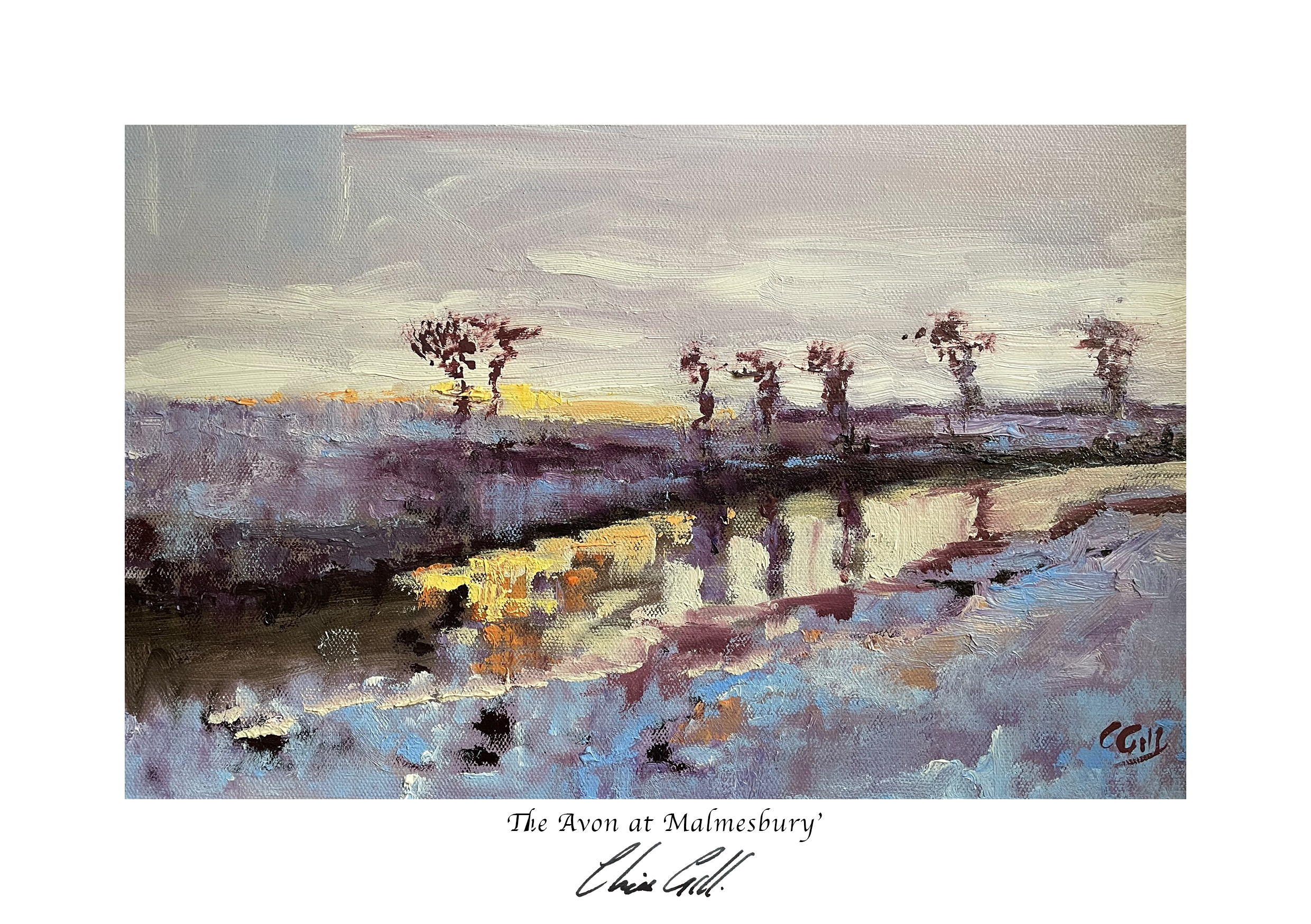 The Avon at Malmesbury