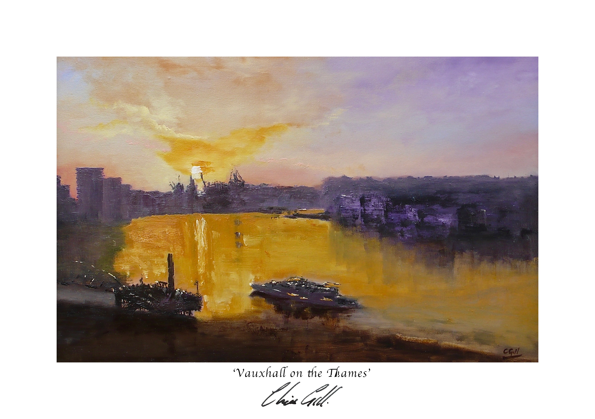 Vauxhall on the Thames