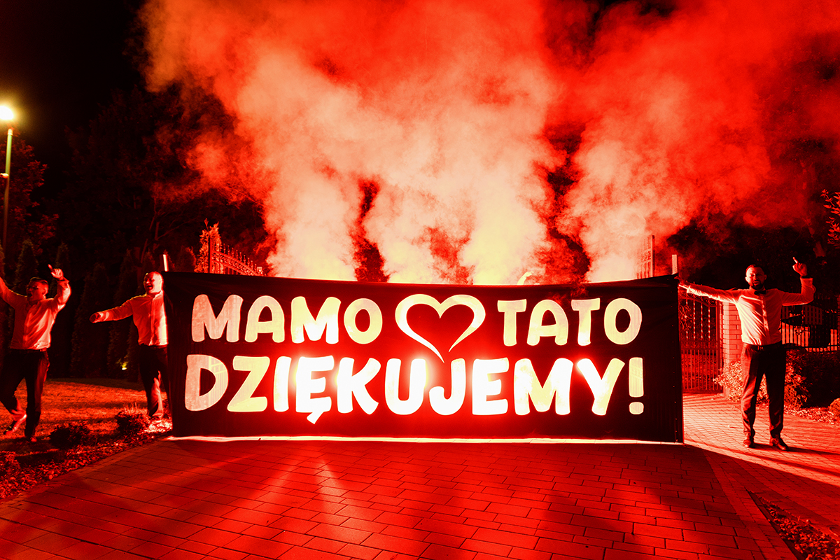 Pirobaner: MAMO TATO DZIĘKUJEMY