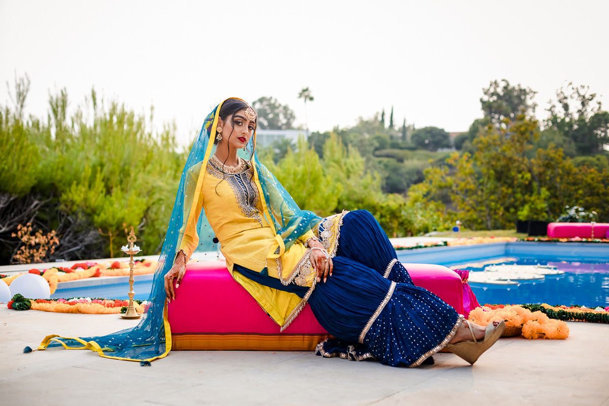 Teal Sunshine Garara Suit