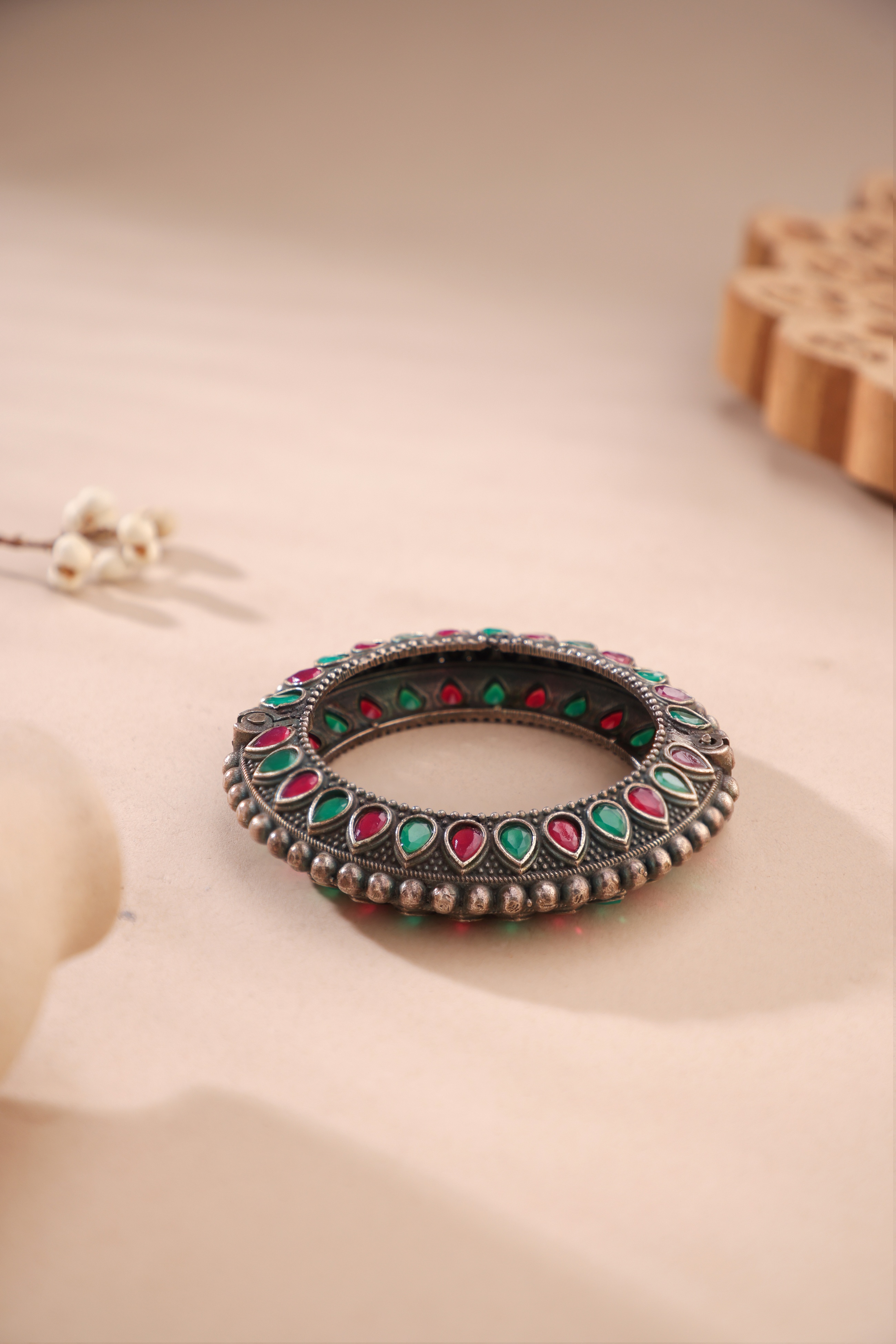 Antique Silver Bangle