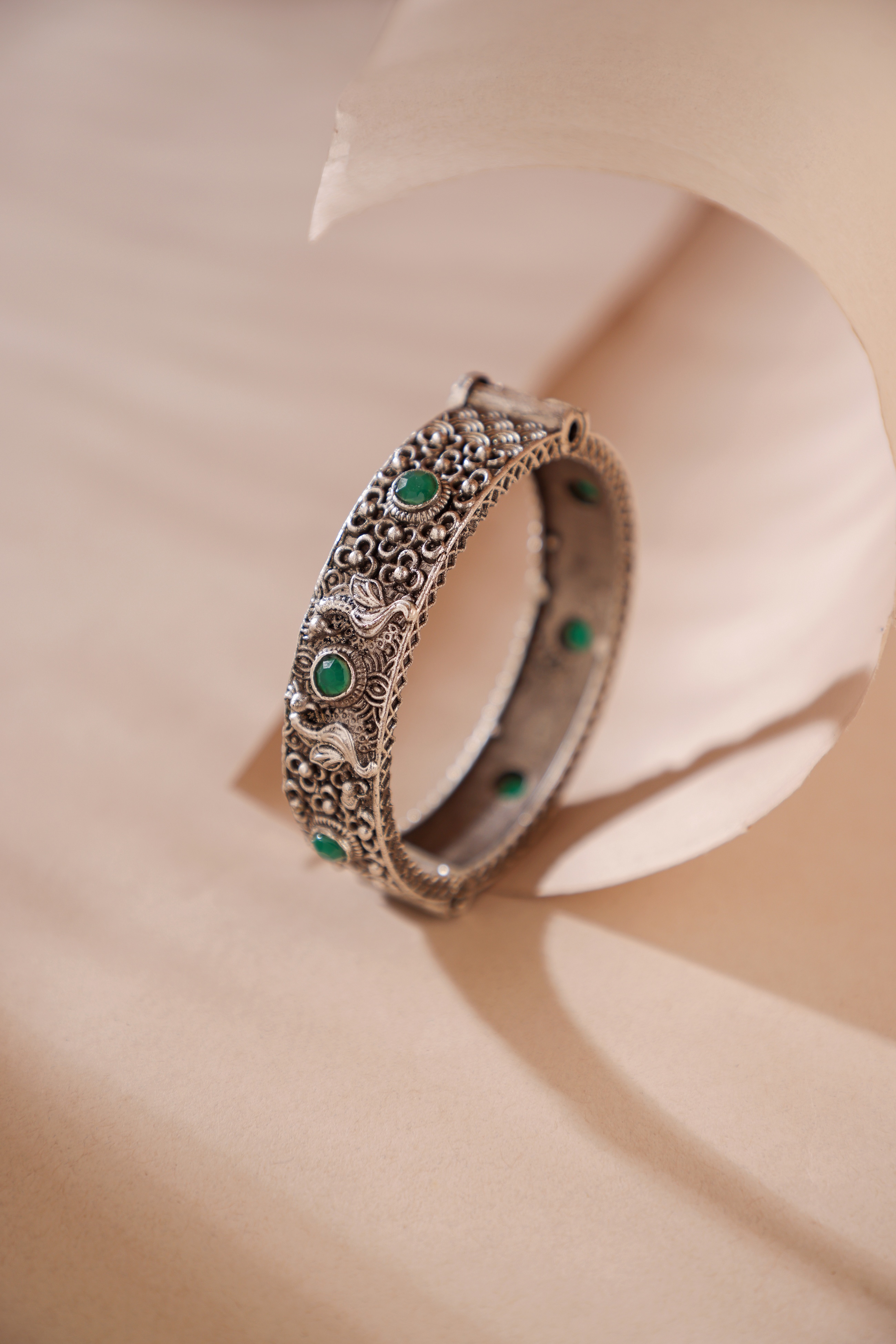 Antique Silver Bangle