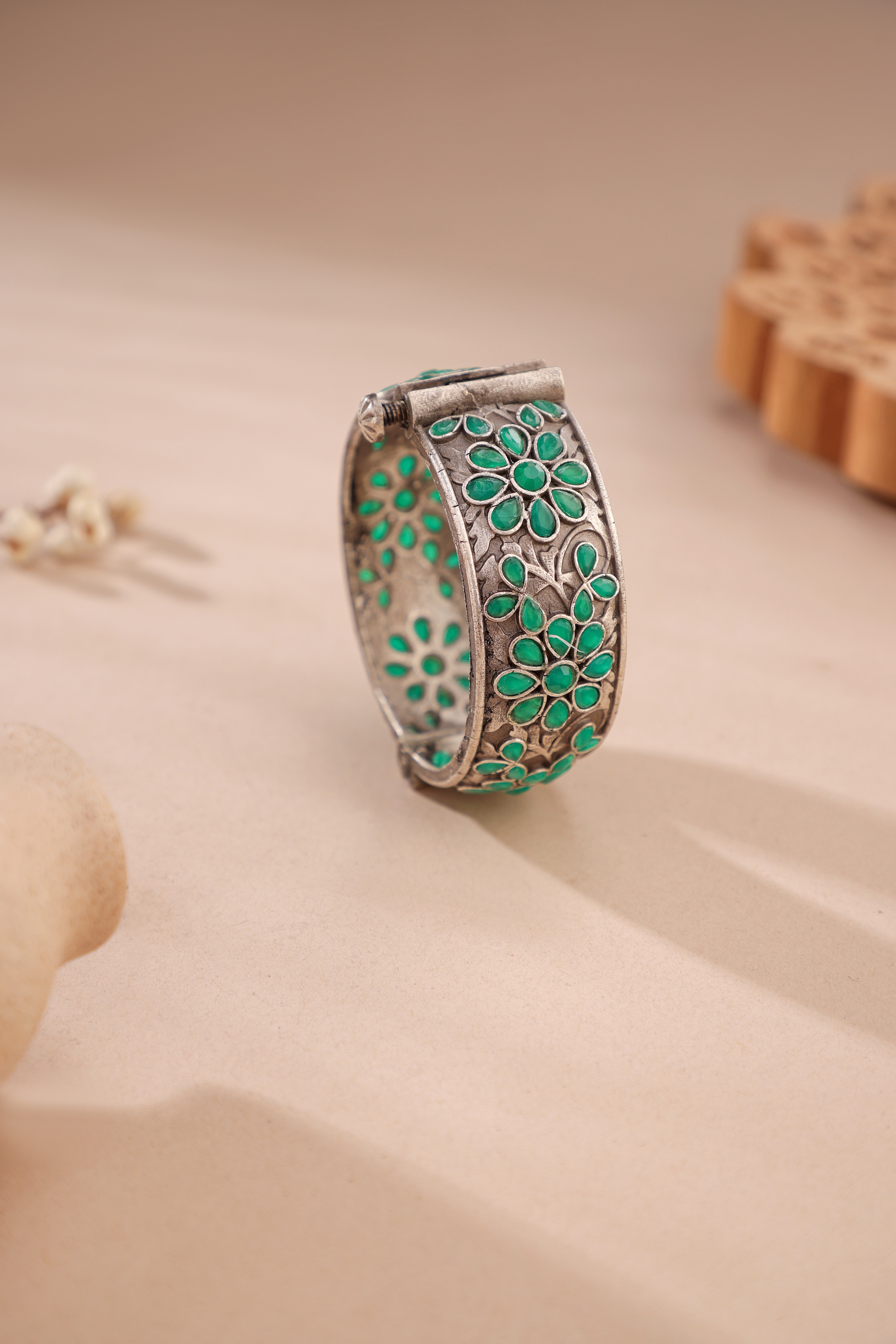 Antique Silver Bangle