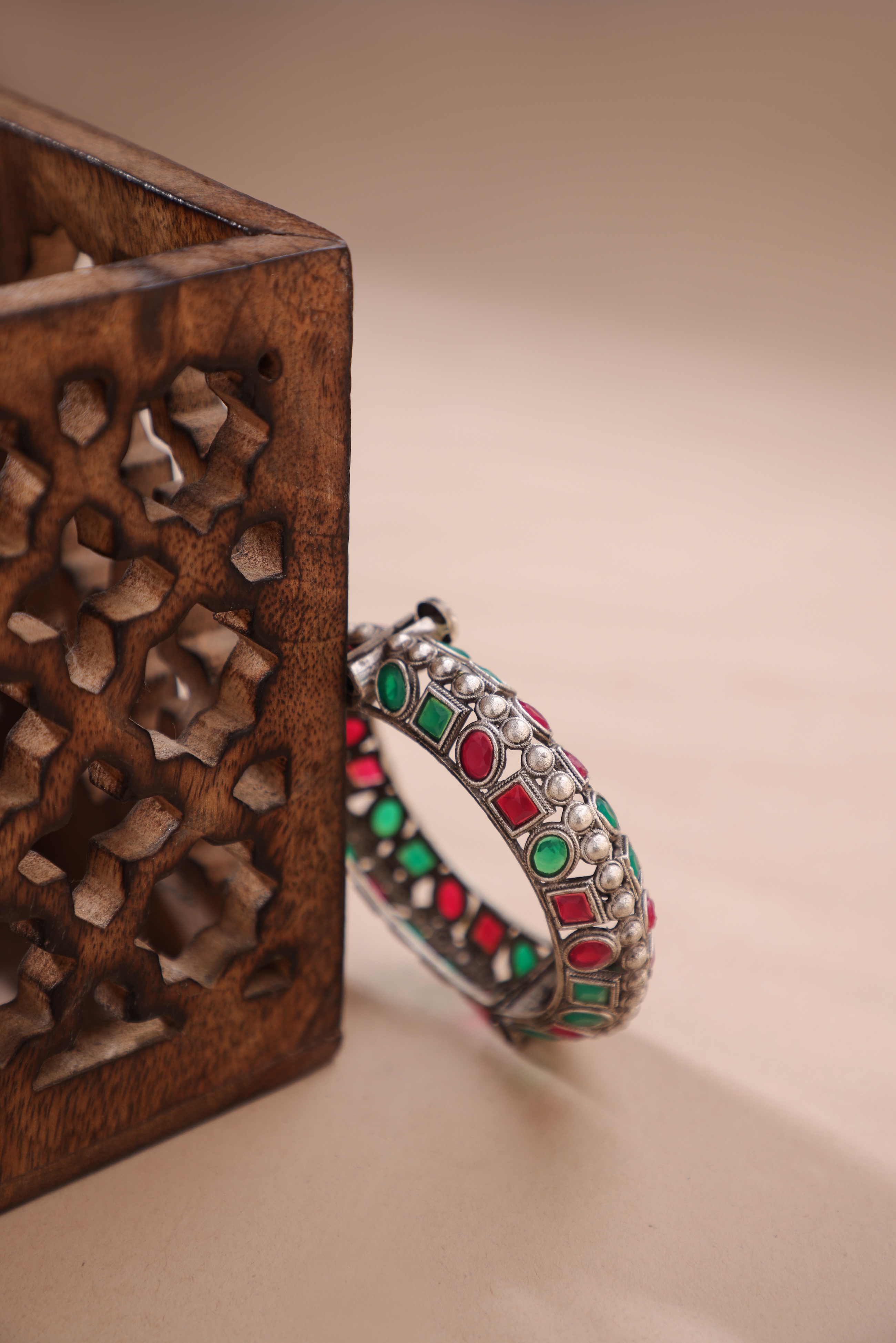 Antique Silver Bangle
