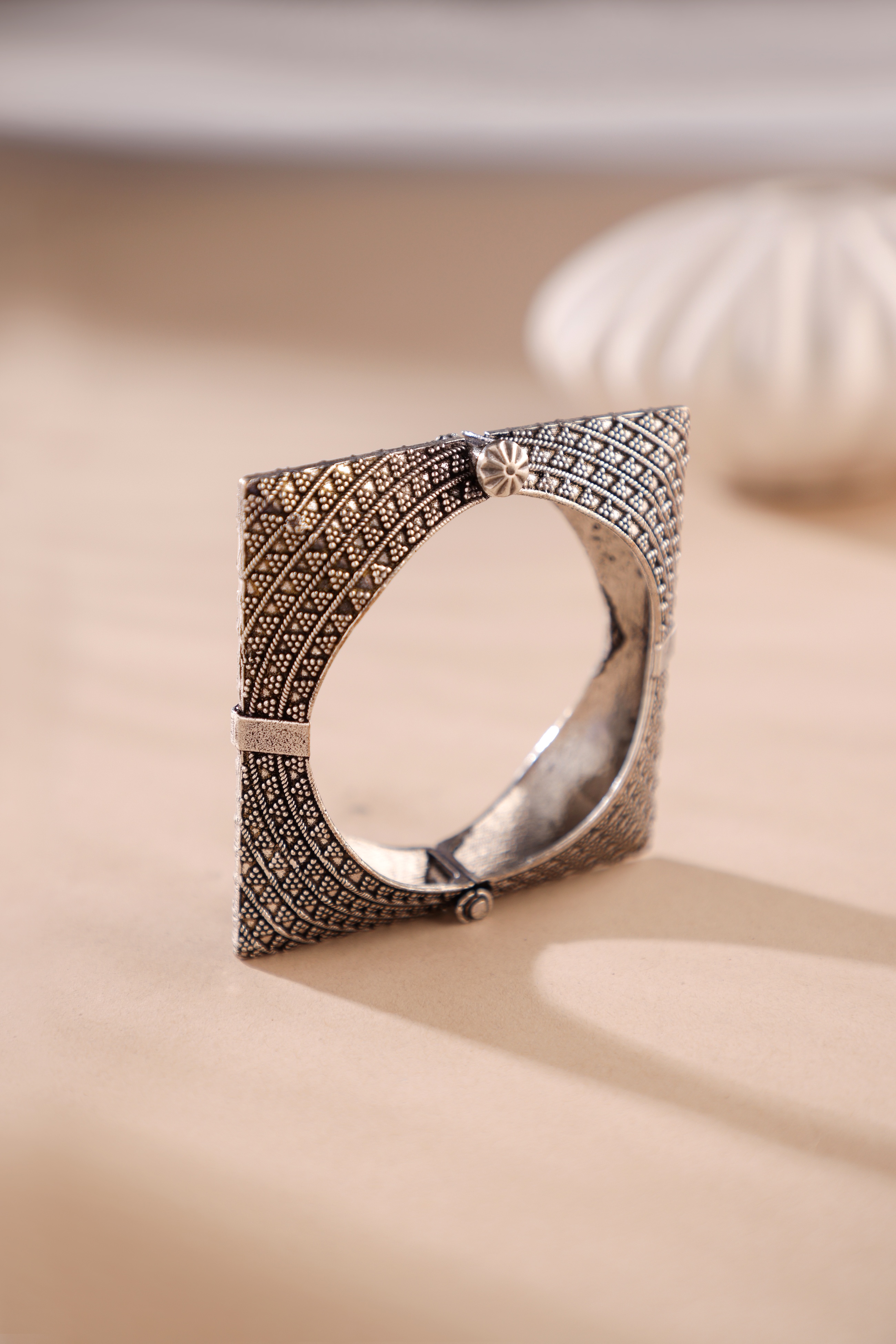 Antique Silver Bangle
