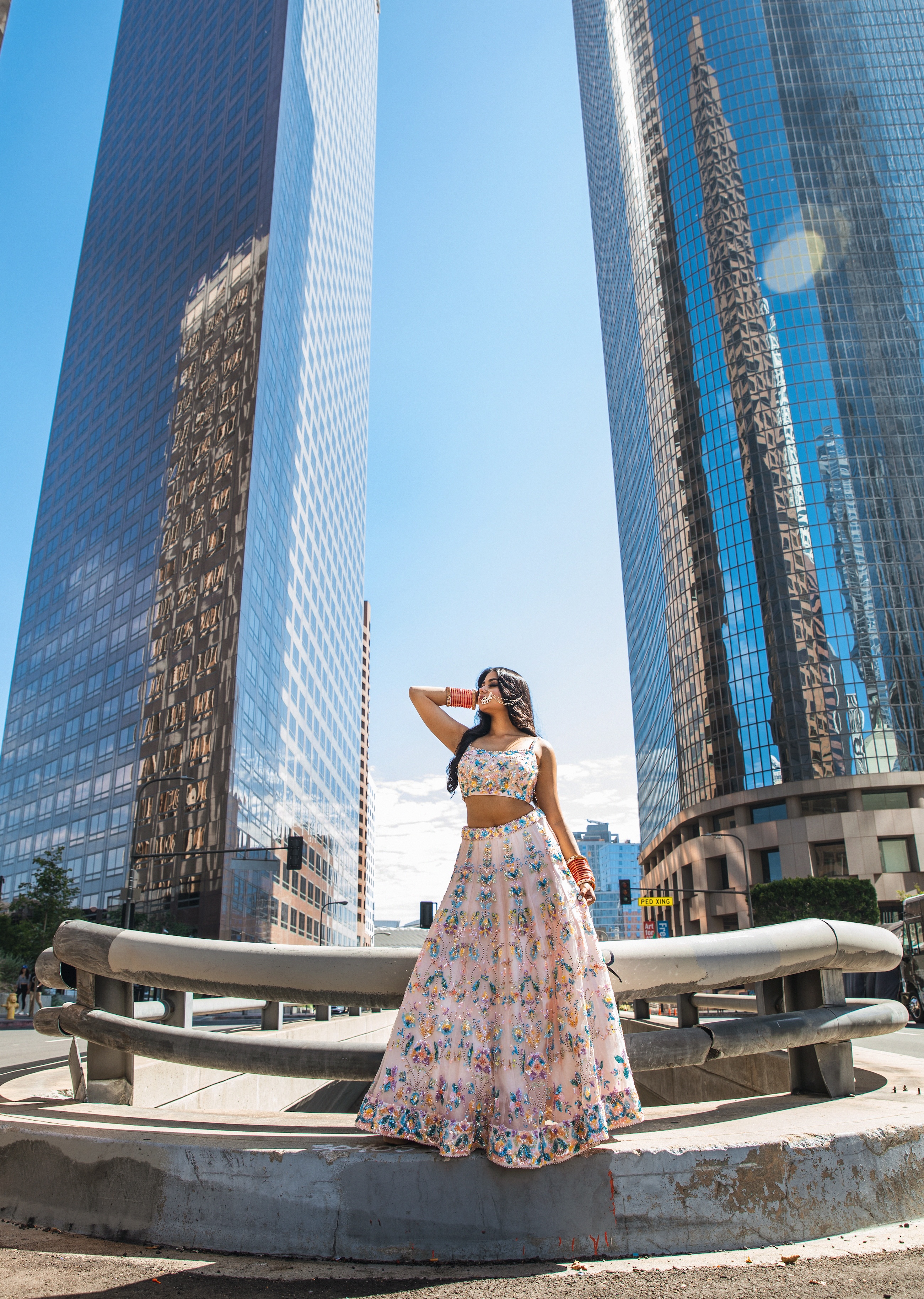 Forget Me Not Lehnga