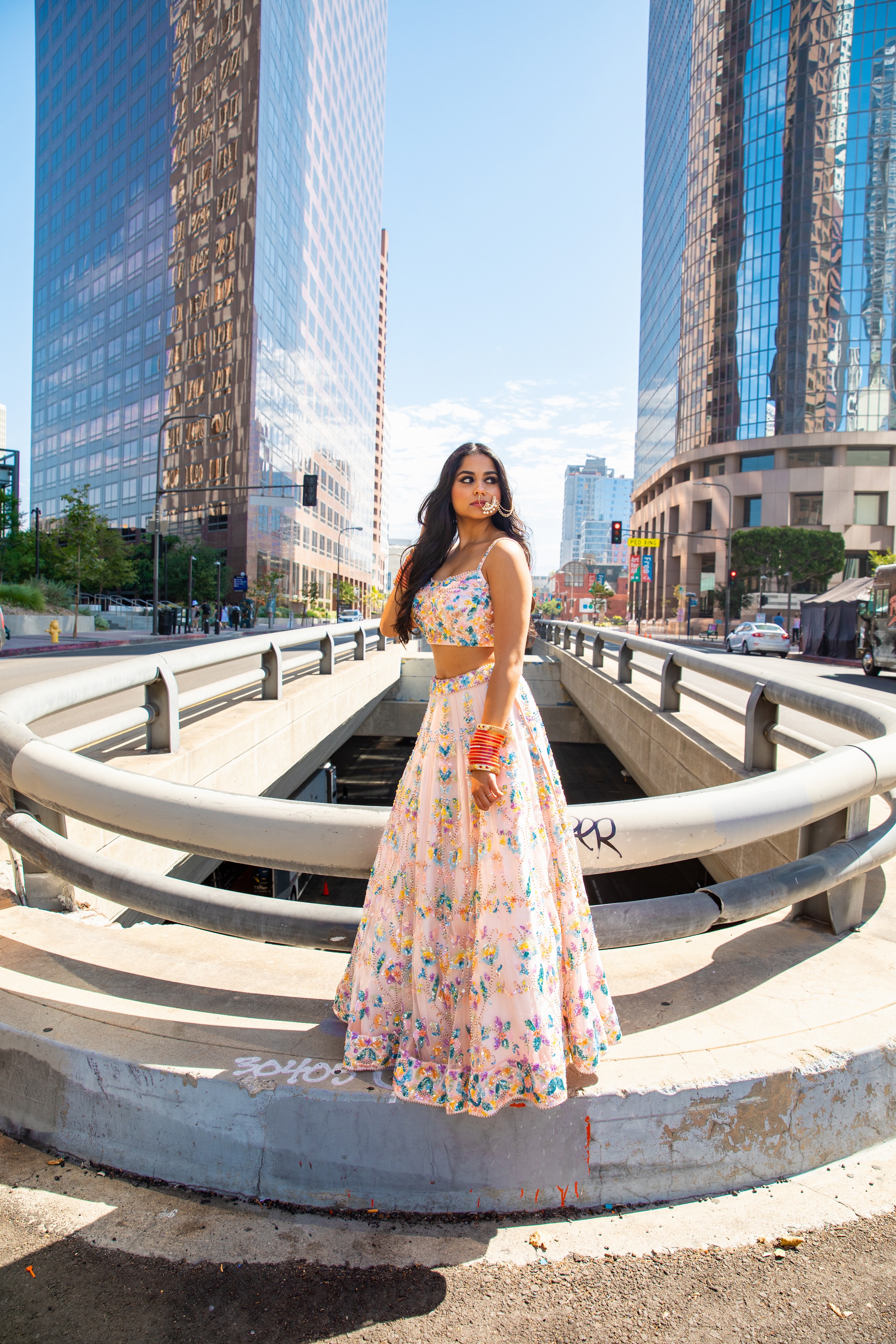 Forget Me Not Lehnga