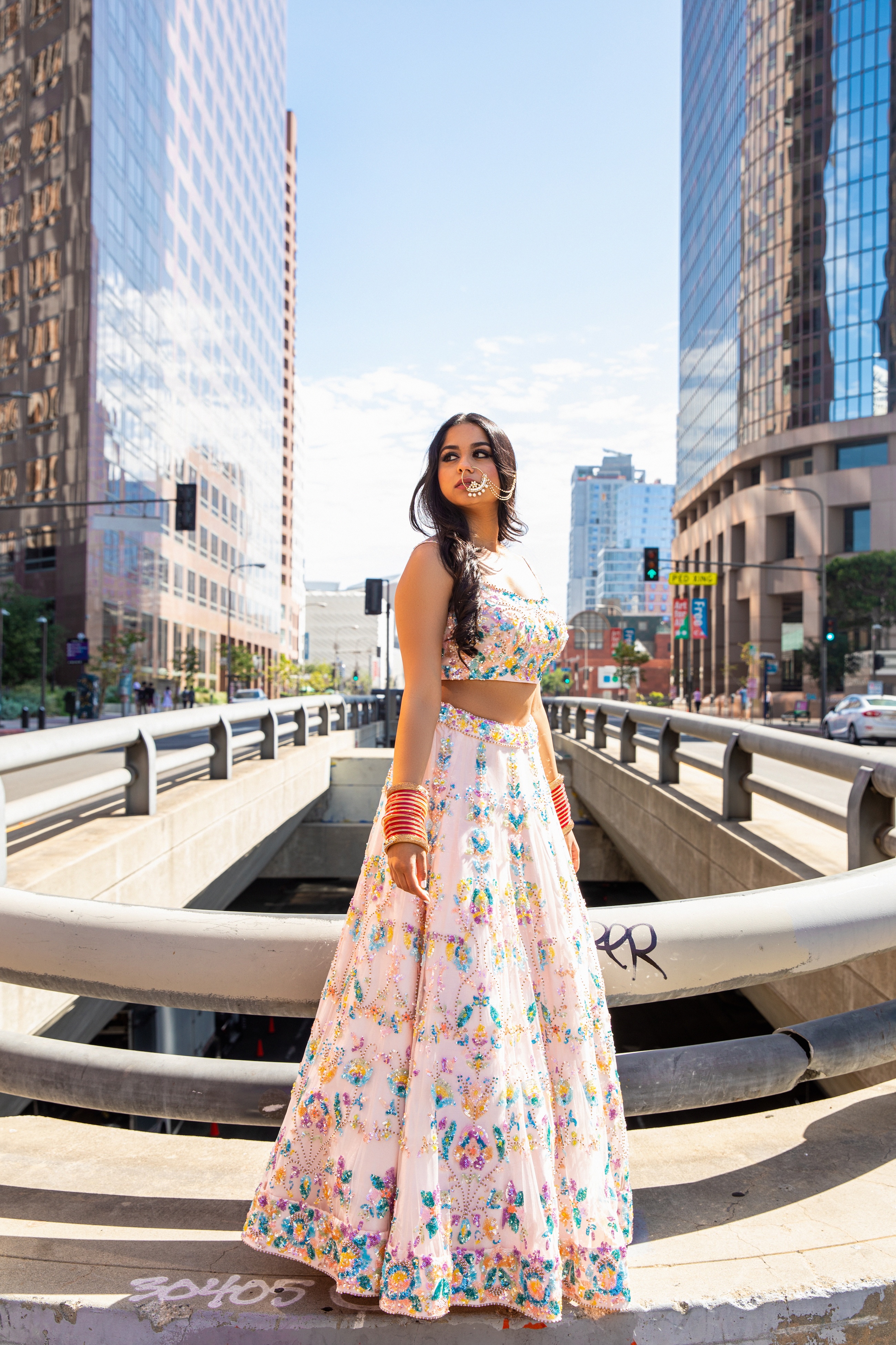 Forget Me Not Lehnga