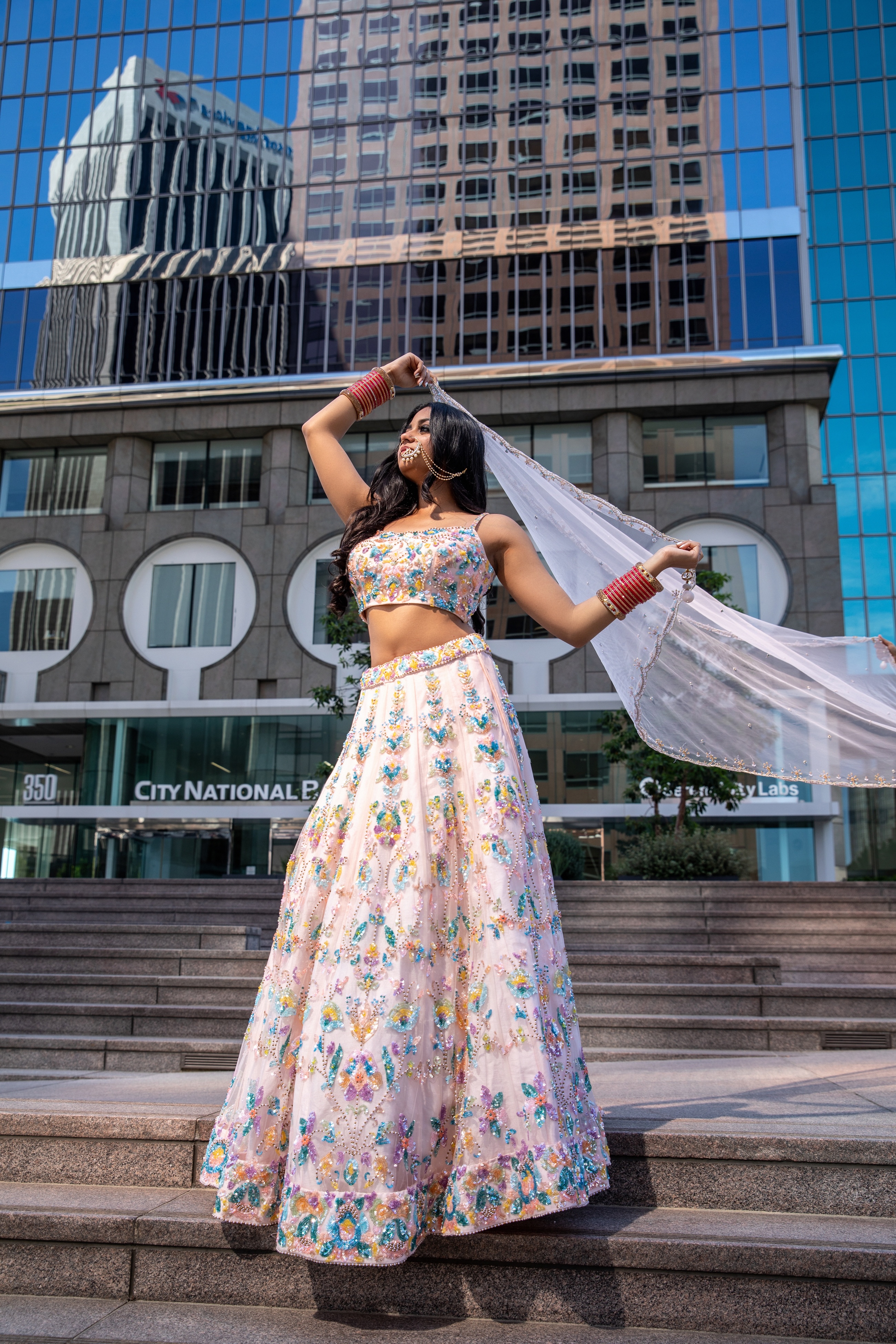 Forget Me Not Lehnga