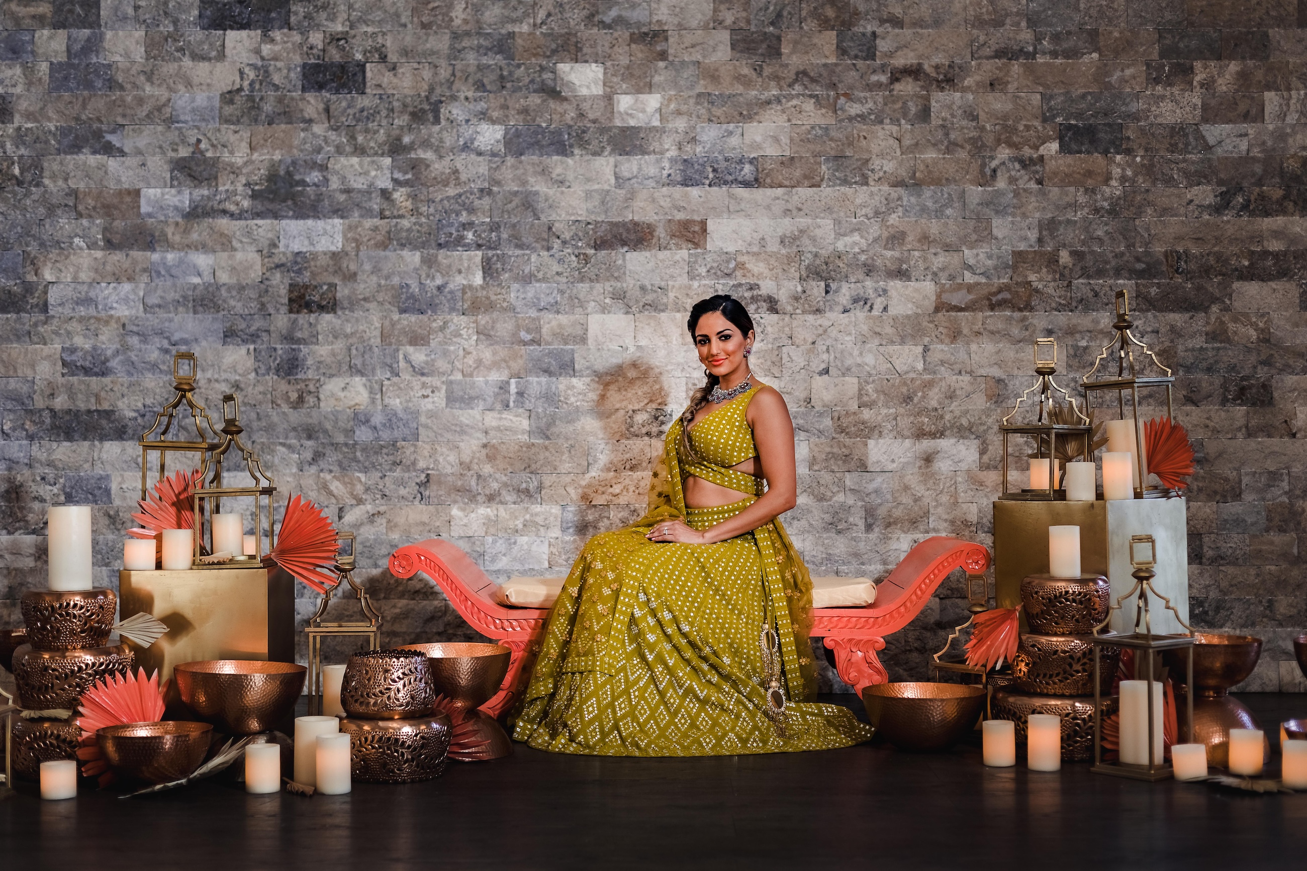 Zinnia Lehnga