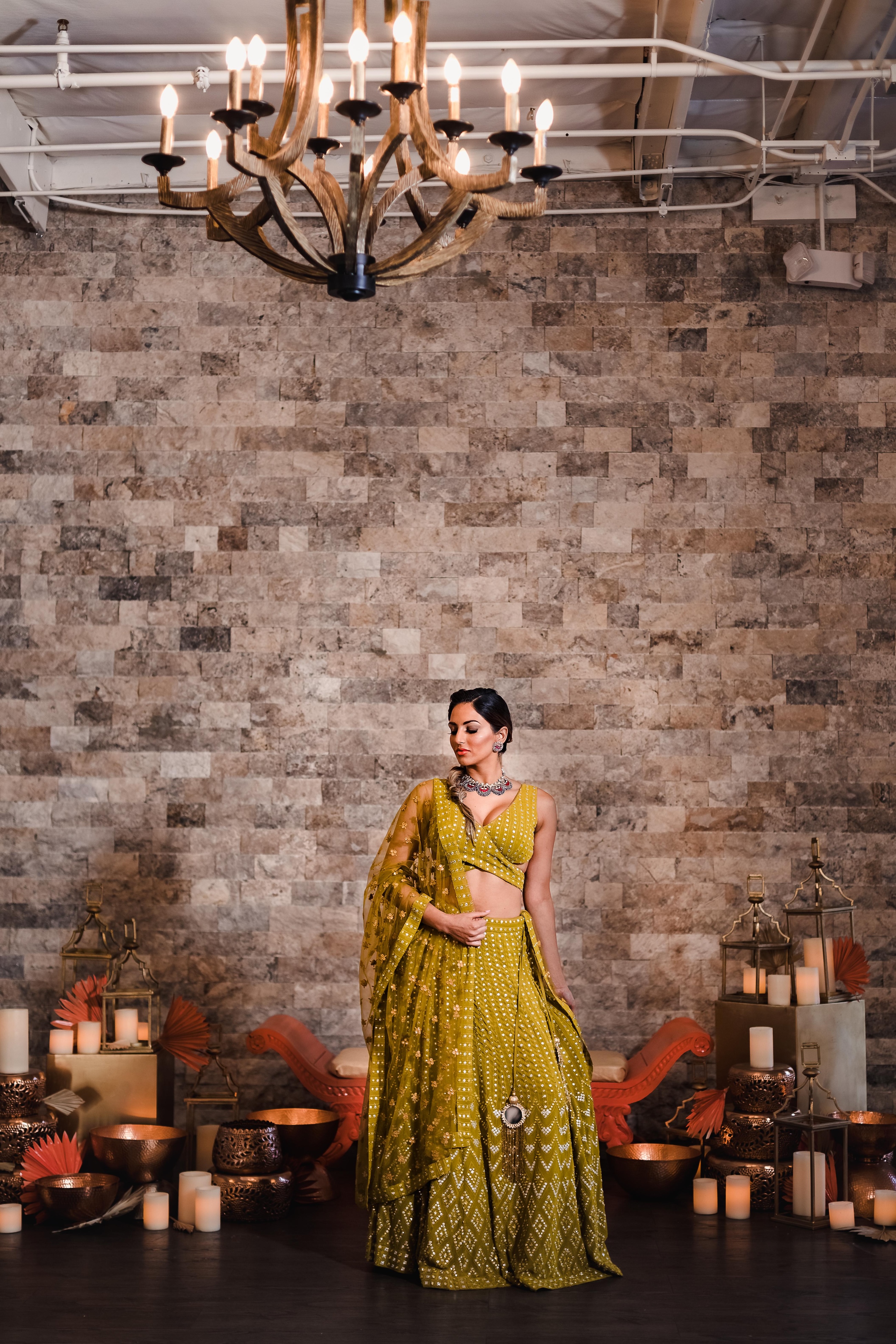 Zinnia Lehnga