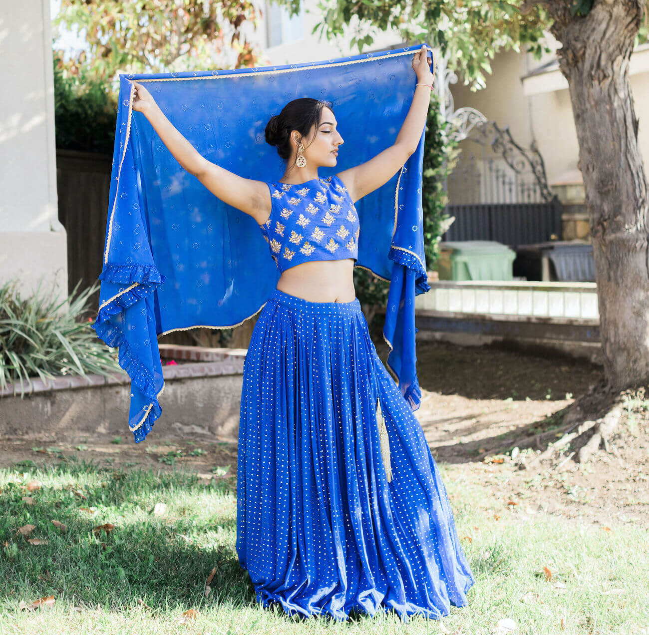 Azure Lehnga