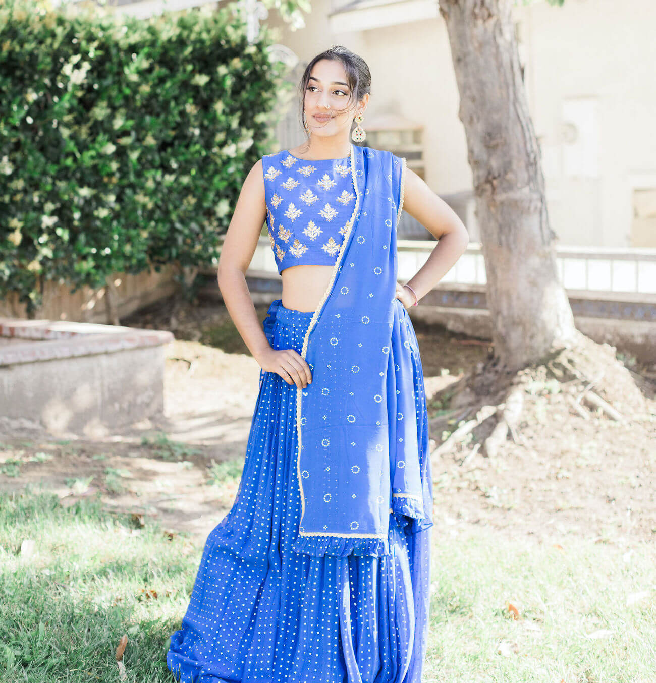 Azure Lehnga