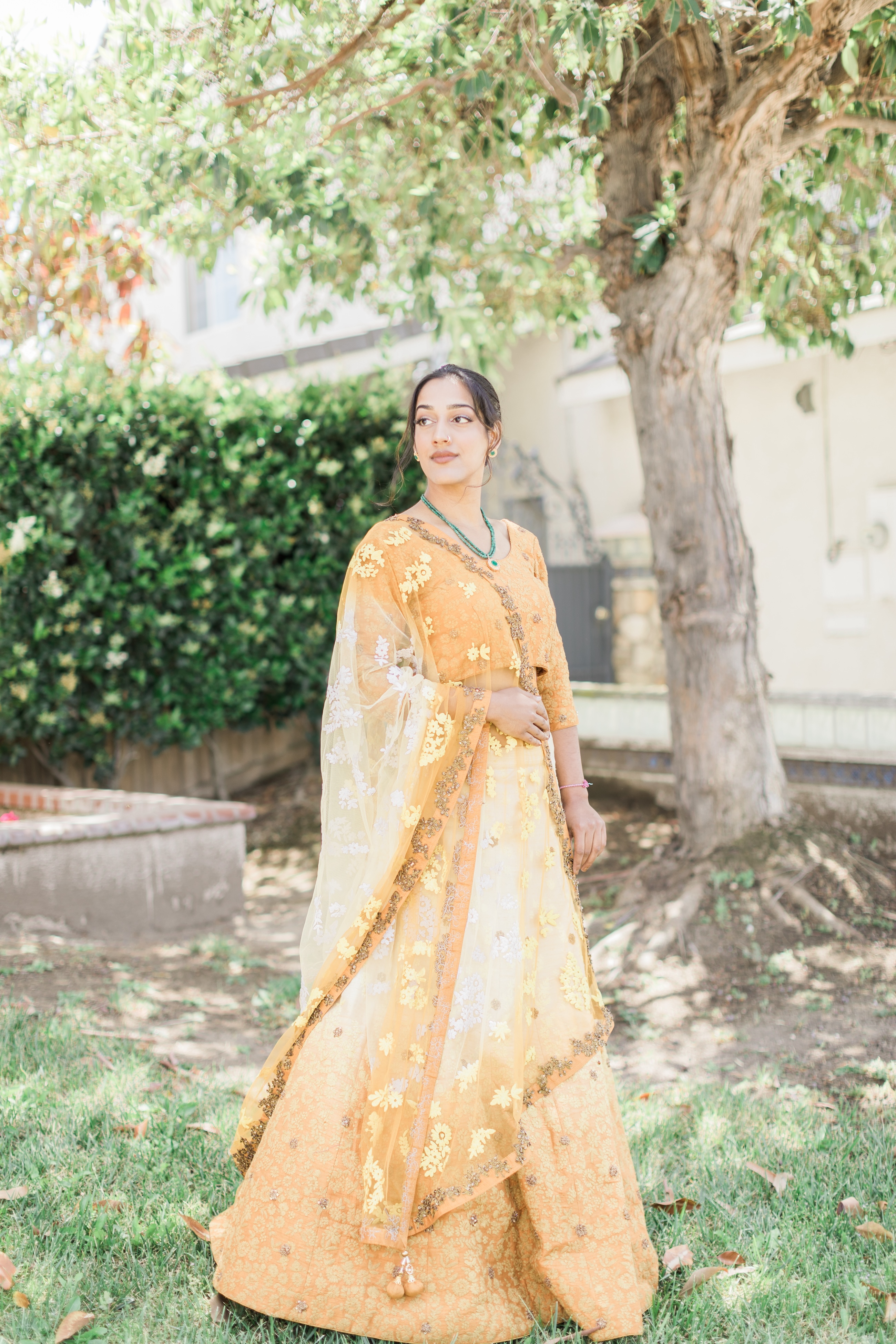 Marigold Lehnga