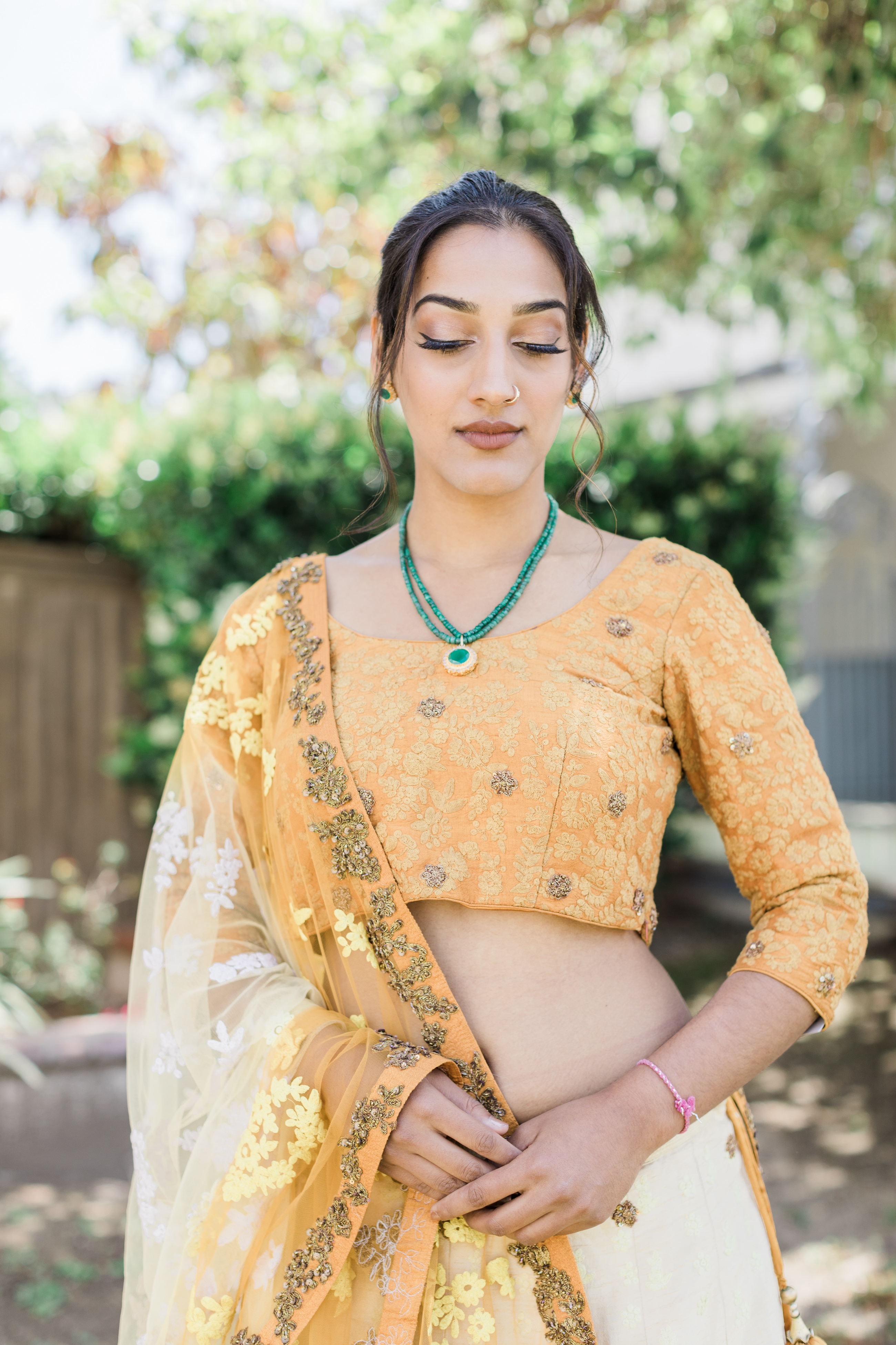 Marigold Lehnga