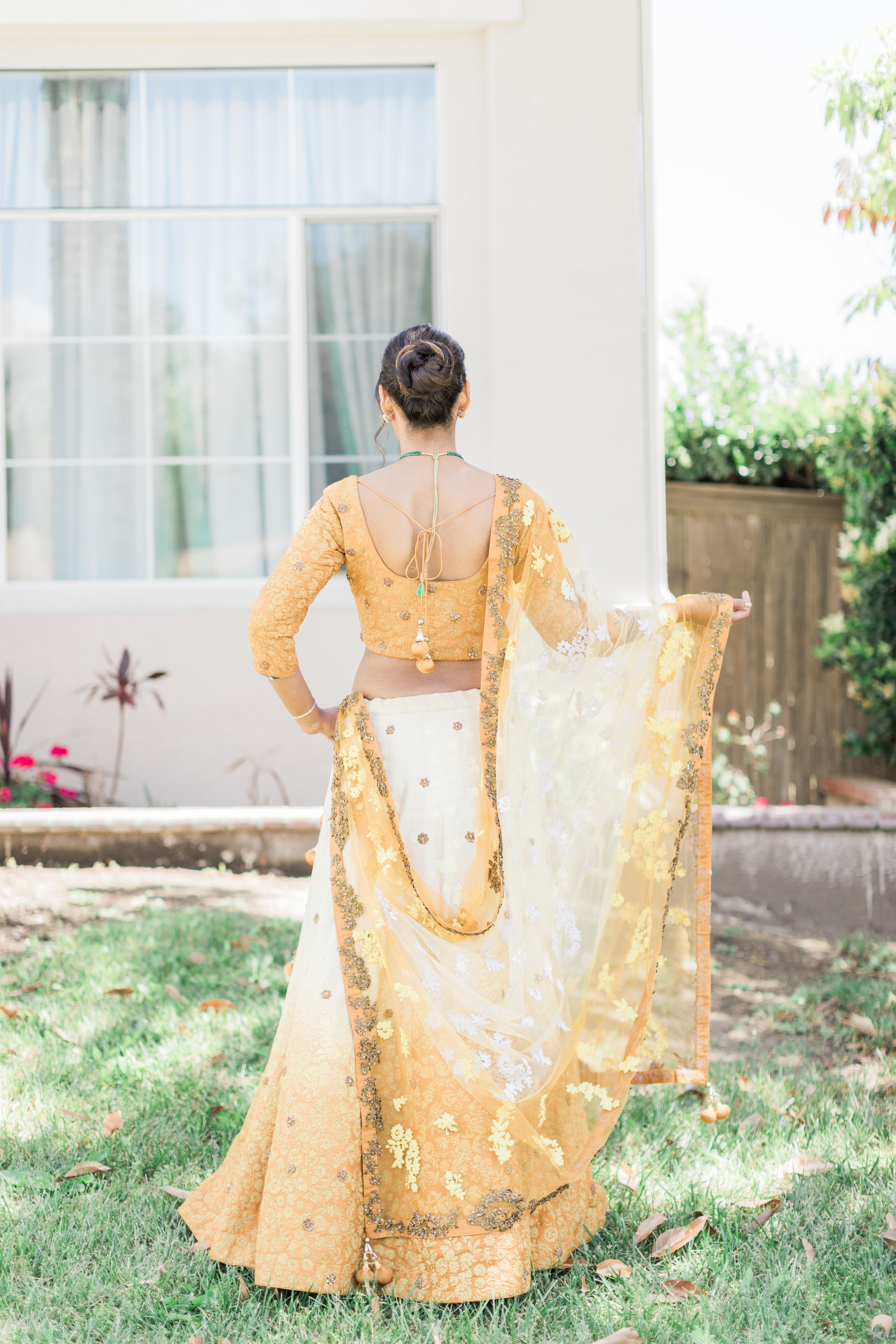 Marigold Lehnga