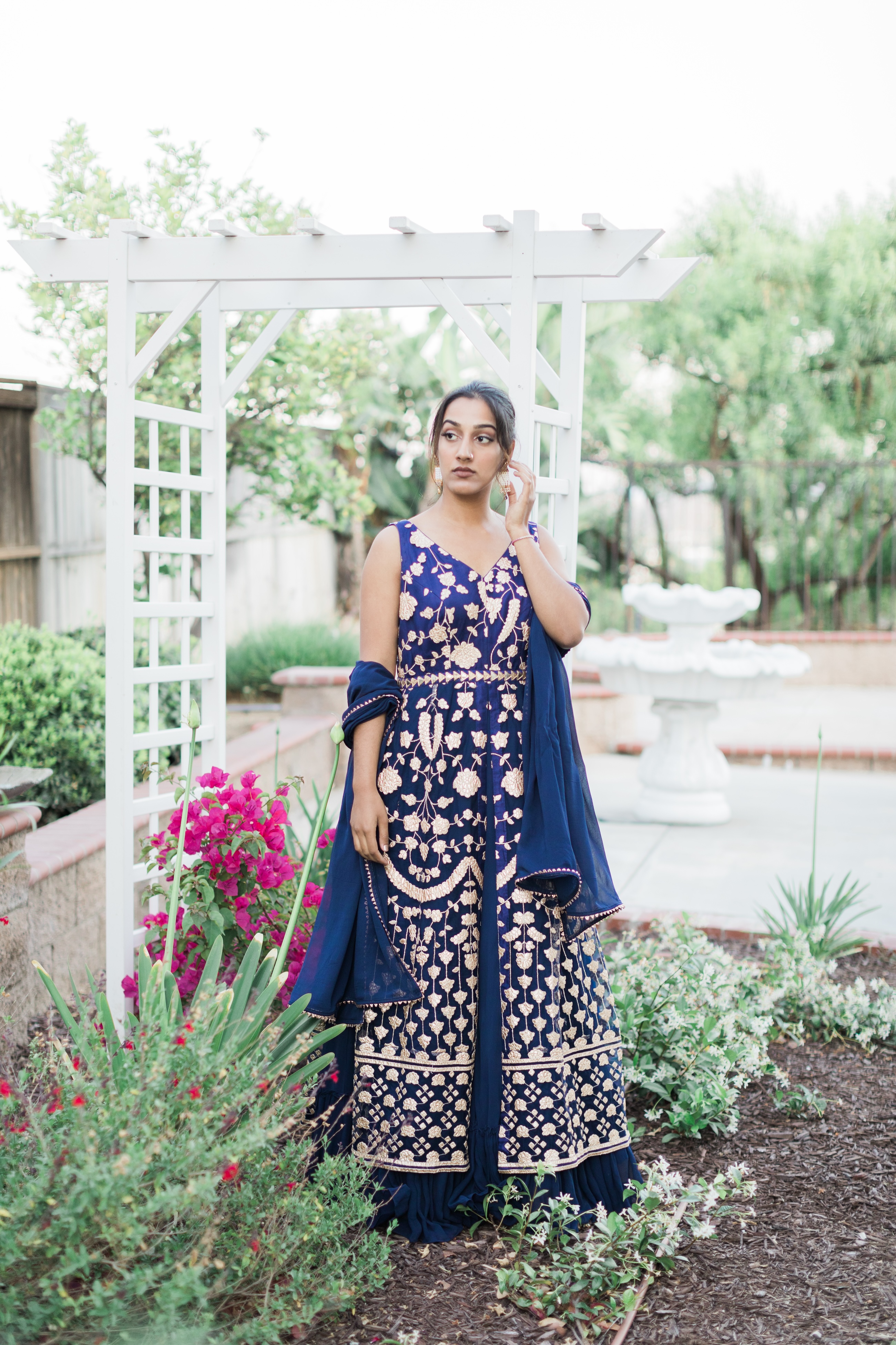 Indigo Gown