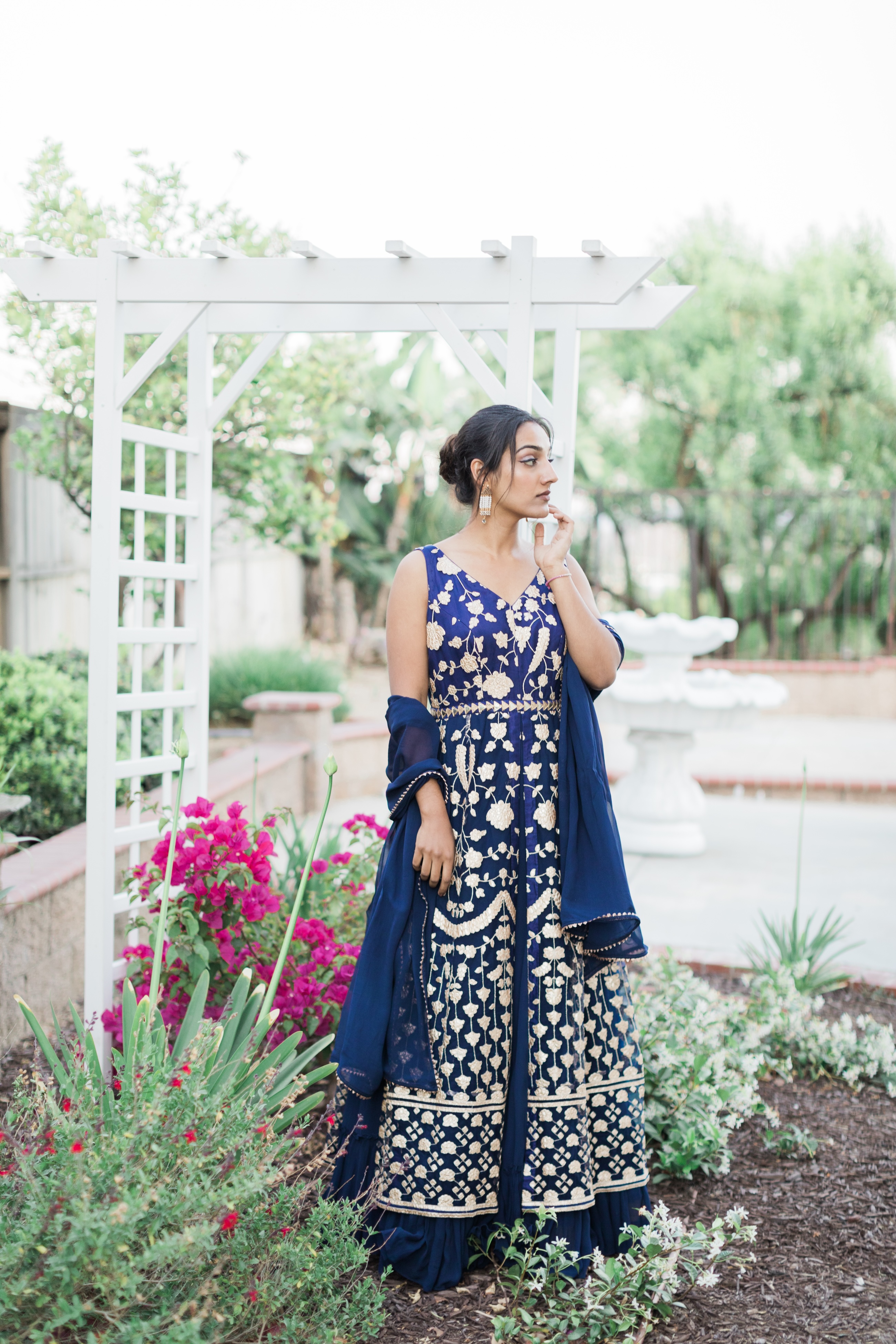 Indigo Gown
