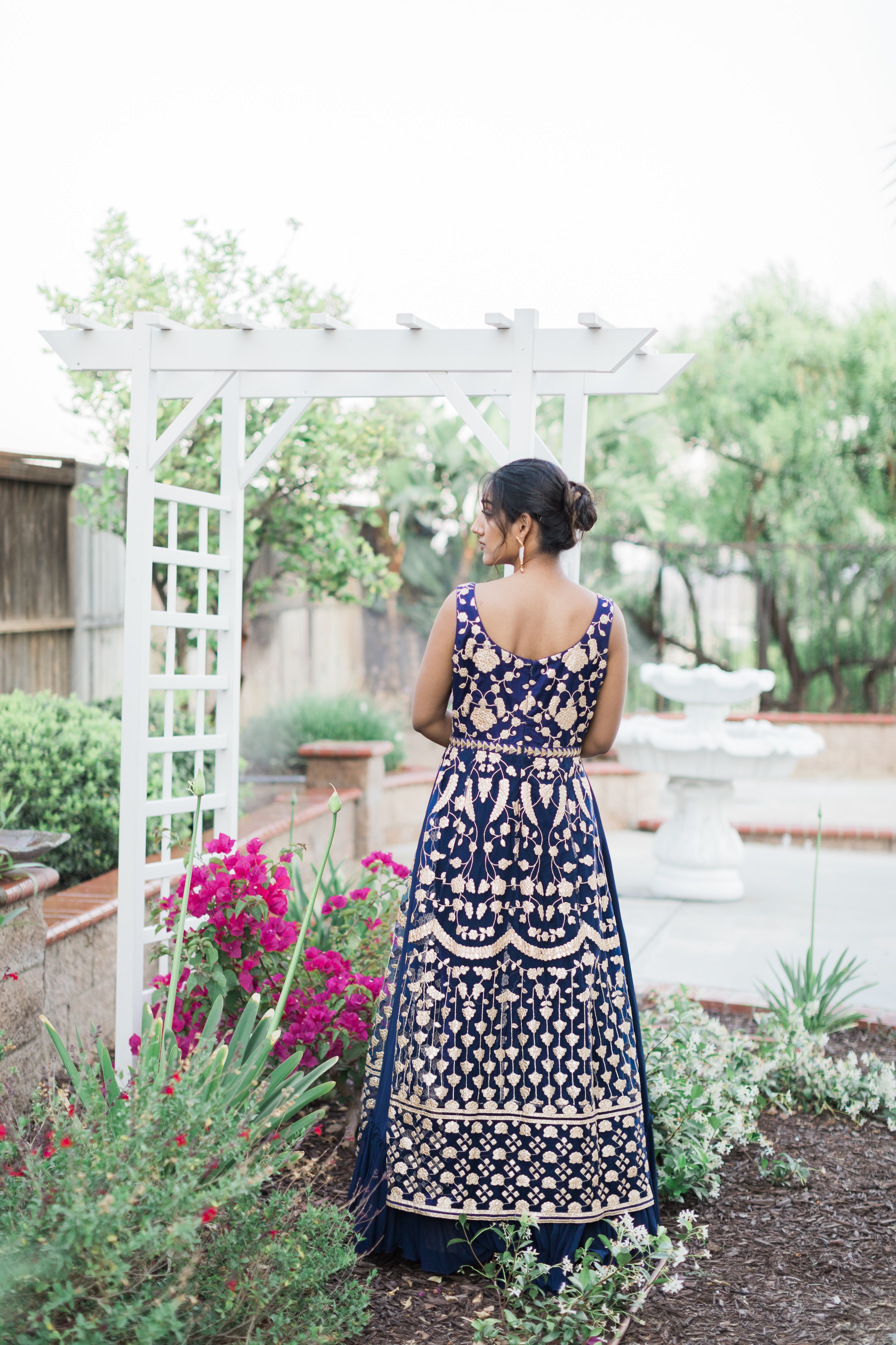 Indigo Gown
