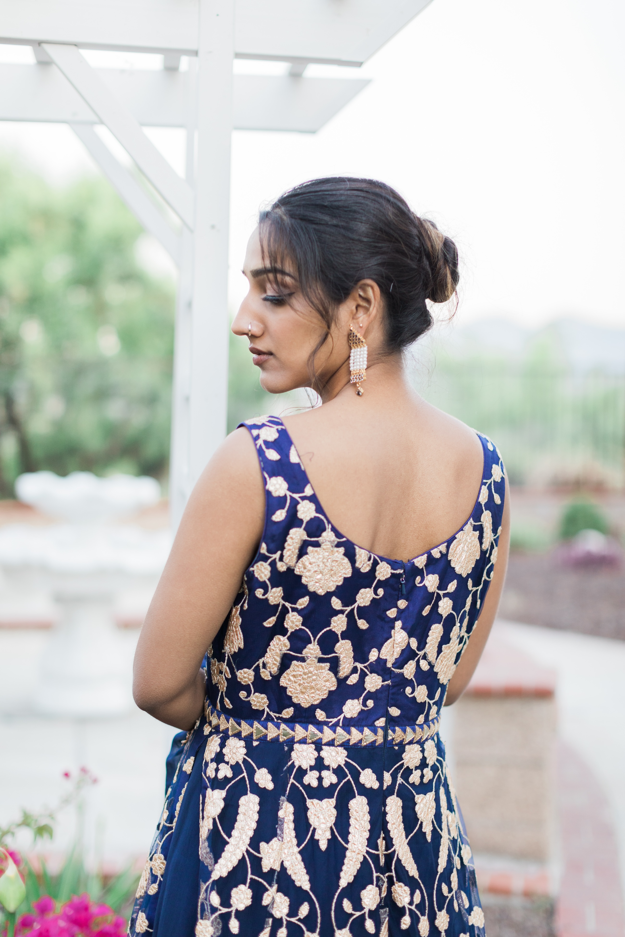 Indigo Gown