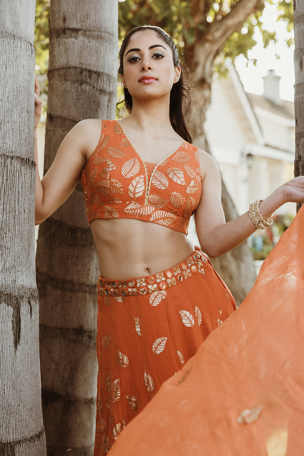 Autumn Lehnga