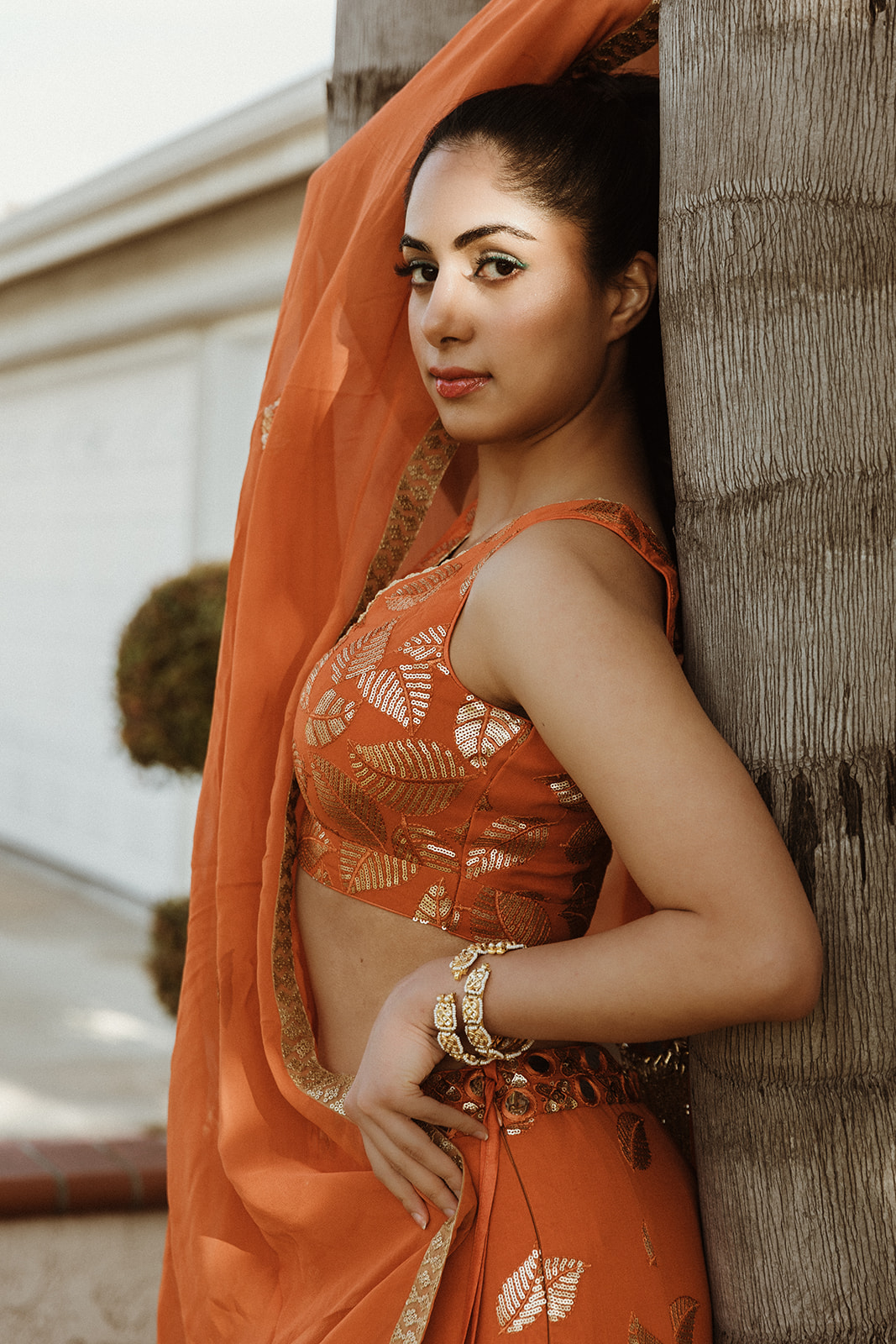 Autumn Lehnga