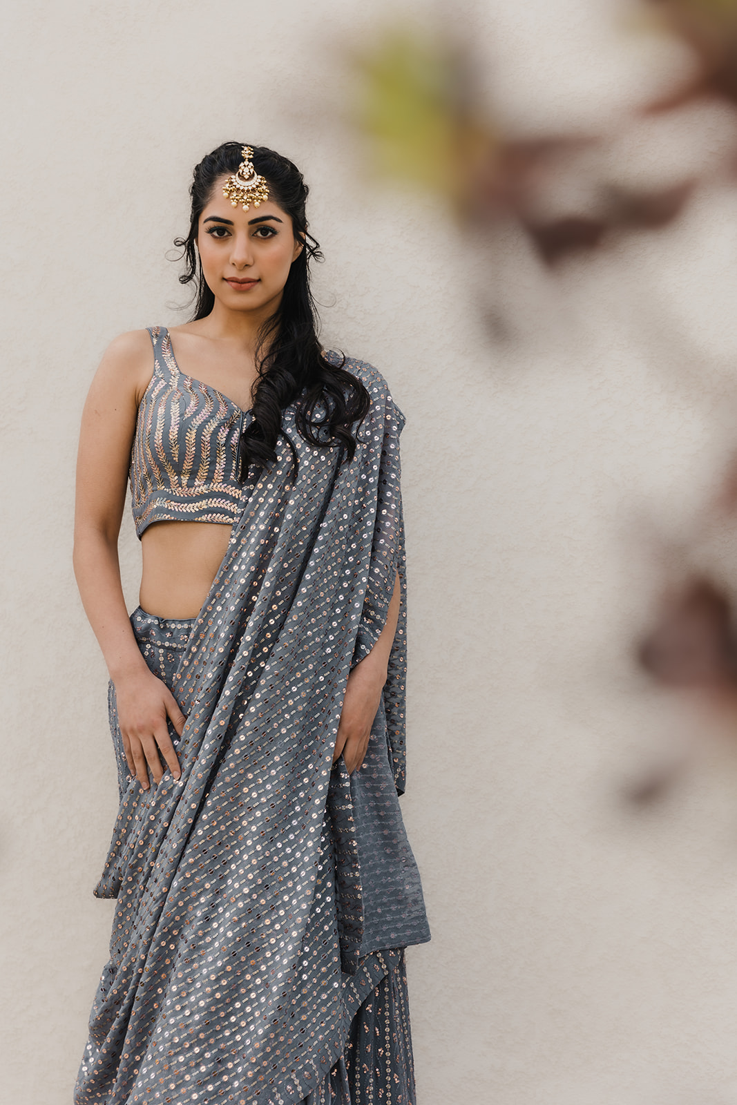 Gray Goose Saree