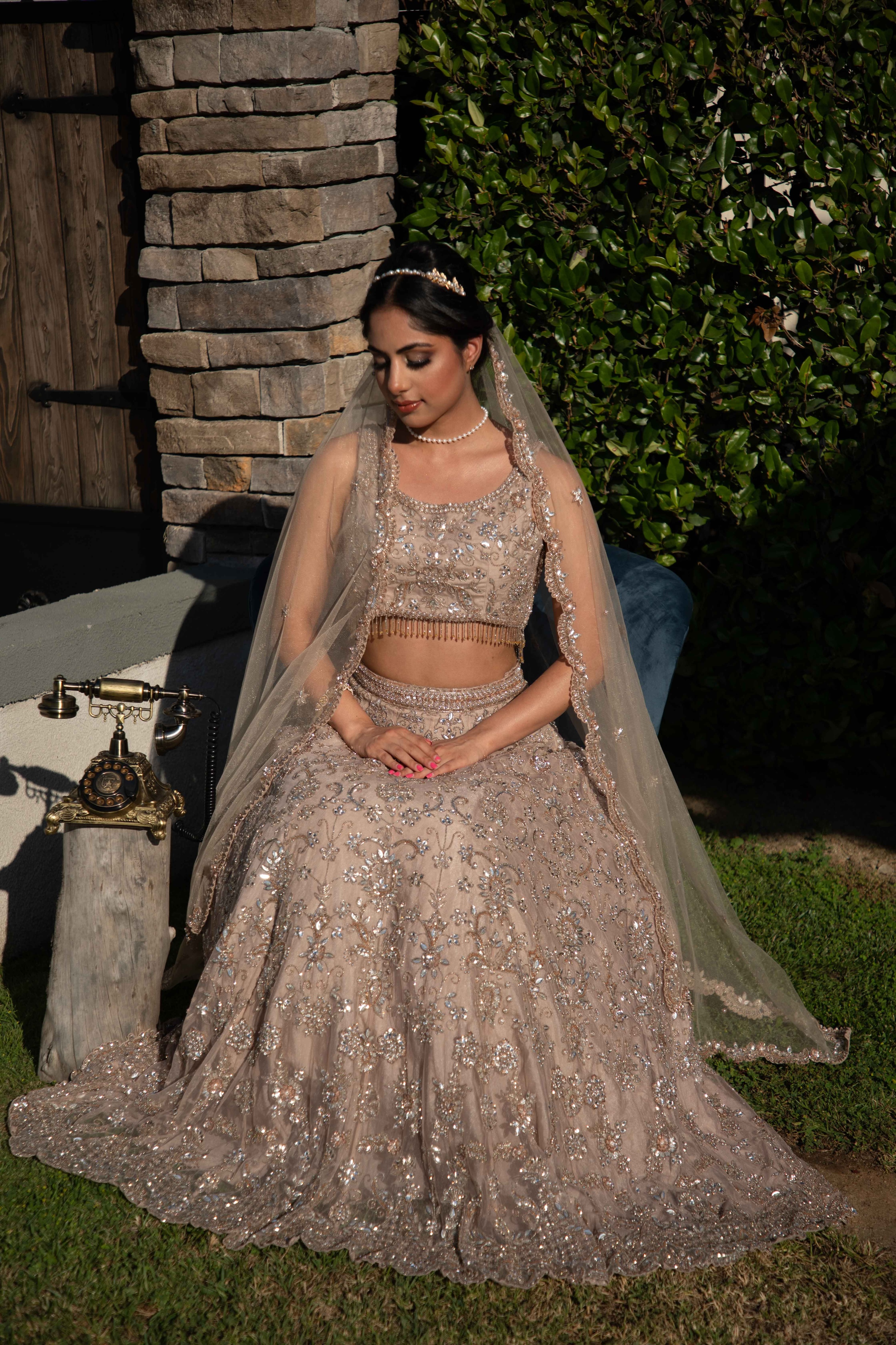 Champagne Lehnga