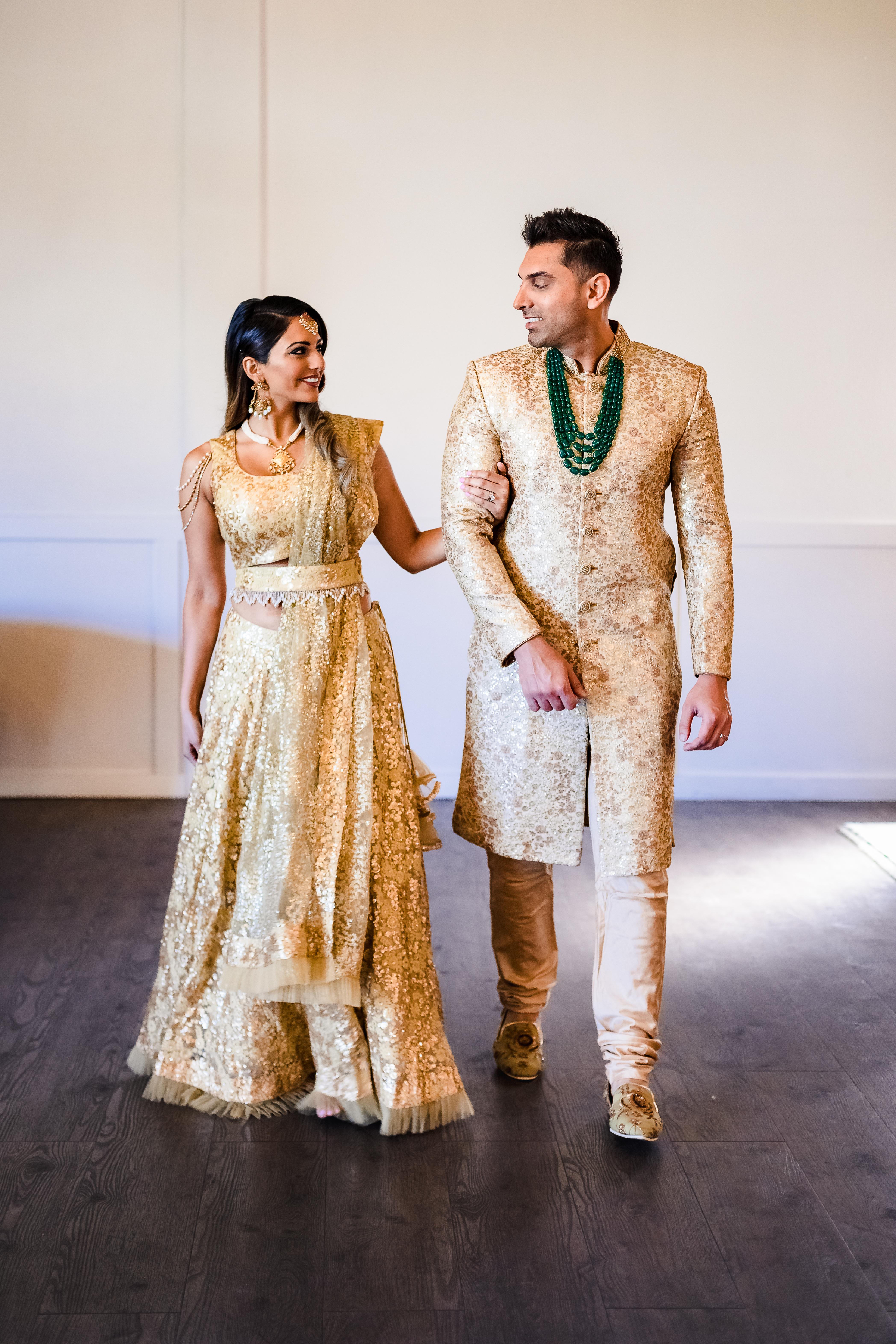 Sunehri Sherwani