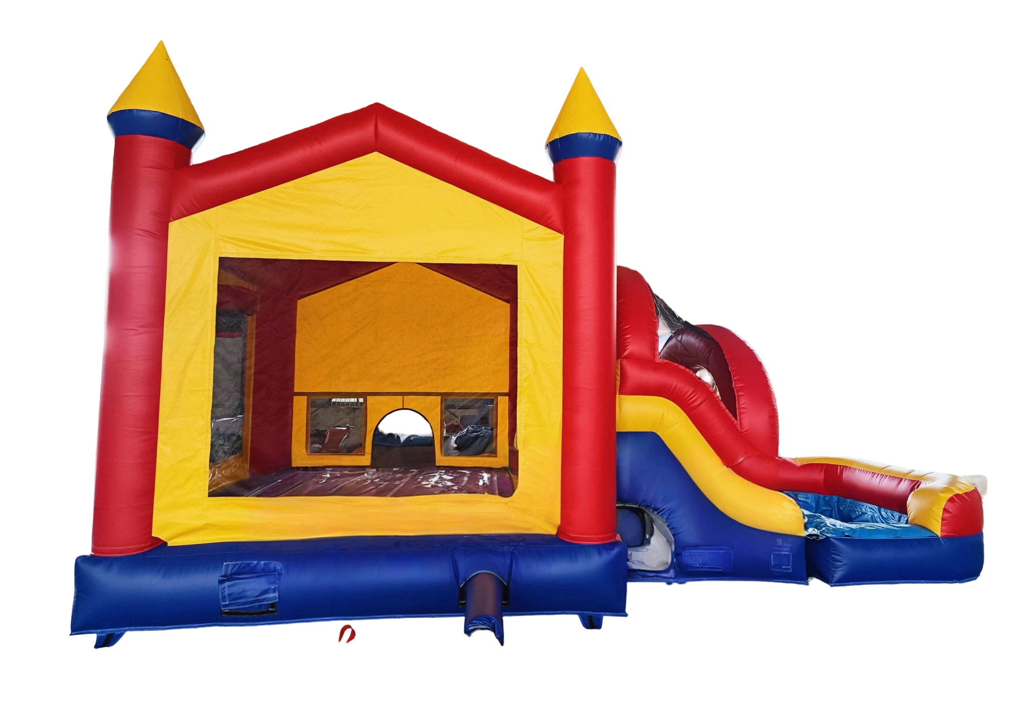 Wet or Dry Jumper & Mini Slide Combo