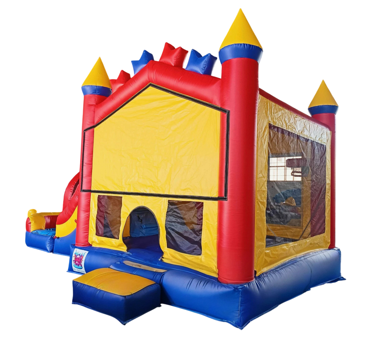 Wet or Dry Jumper & Mini Slide Combo