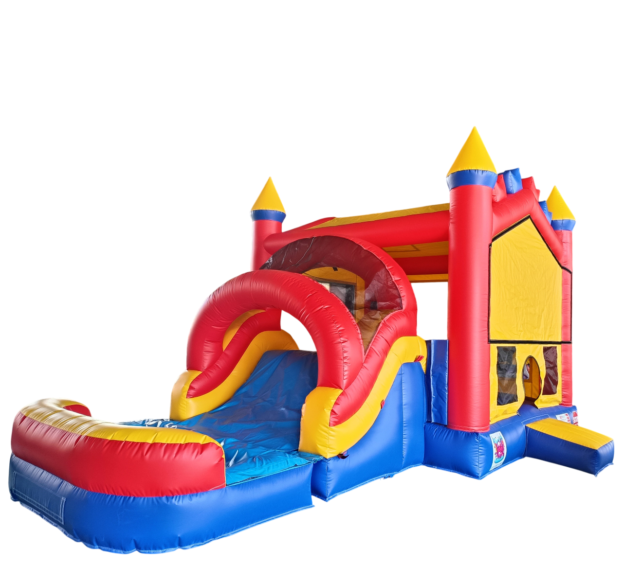 Wet or Dry Jumper & Mini Slide Combo