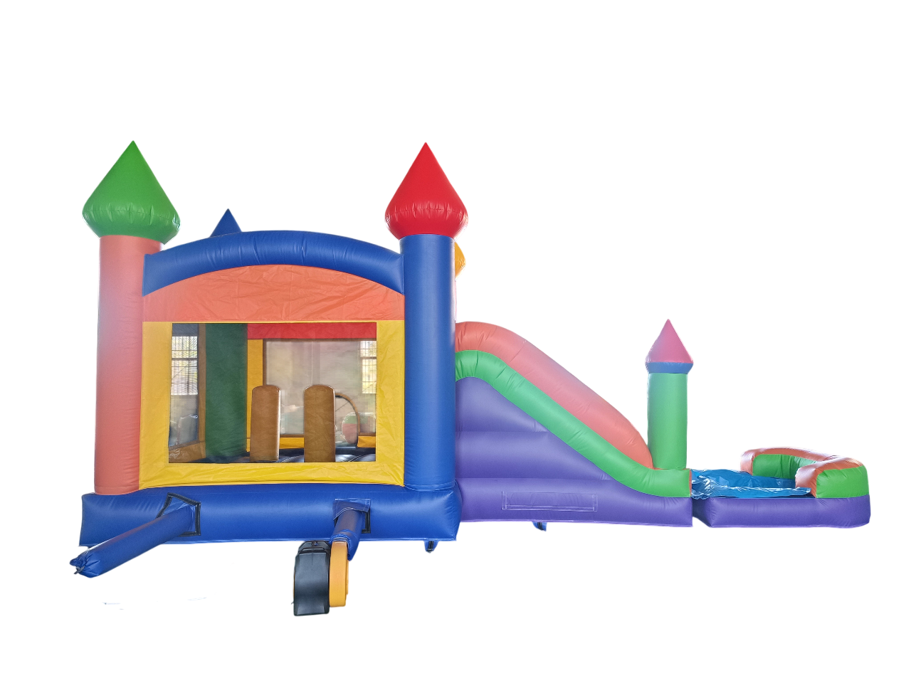 Wet or Dry Jumper & Slide Combo