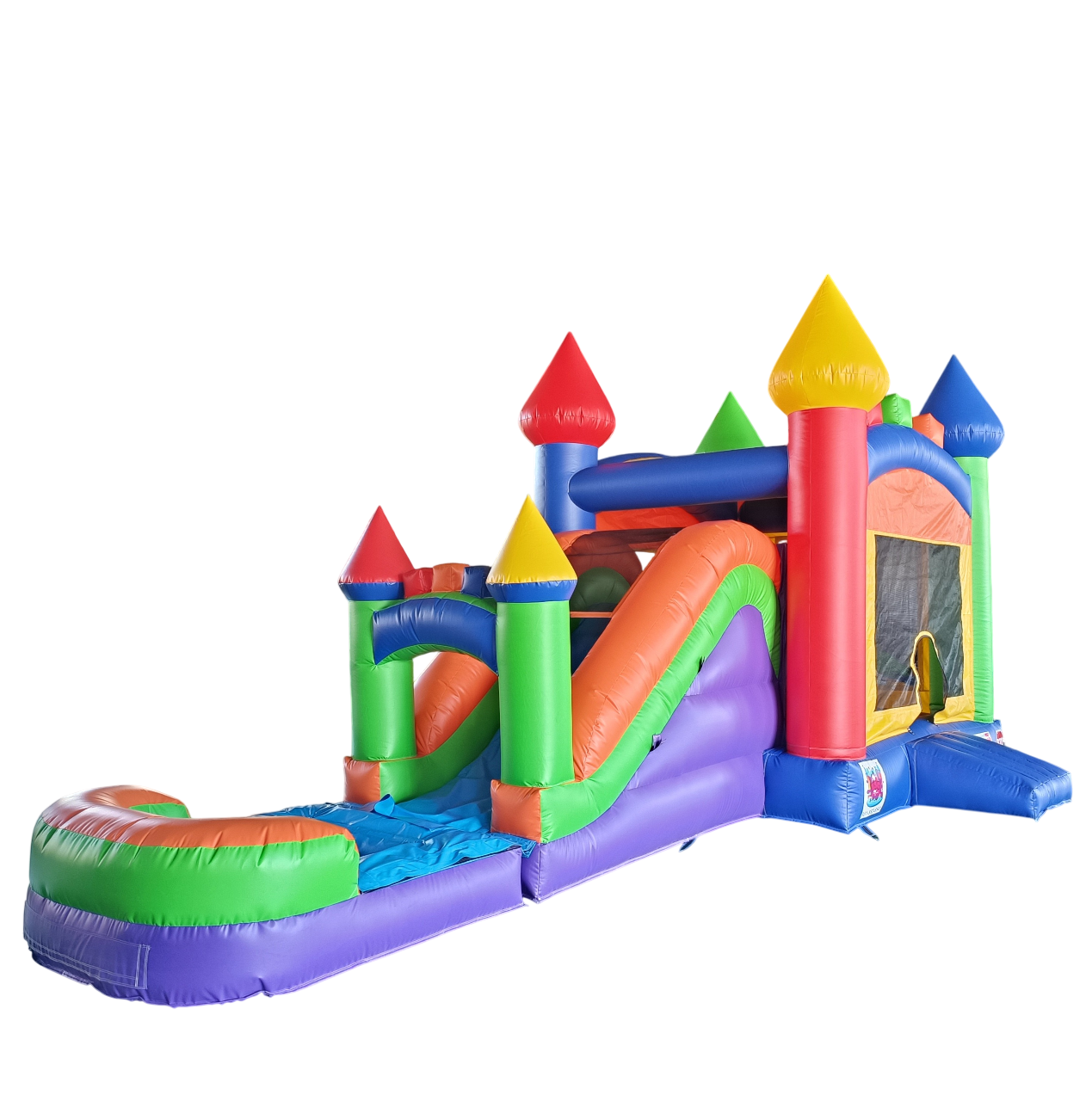 Wet or Dry Jumper & Slide Combo