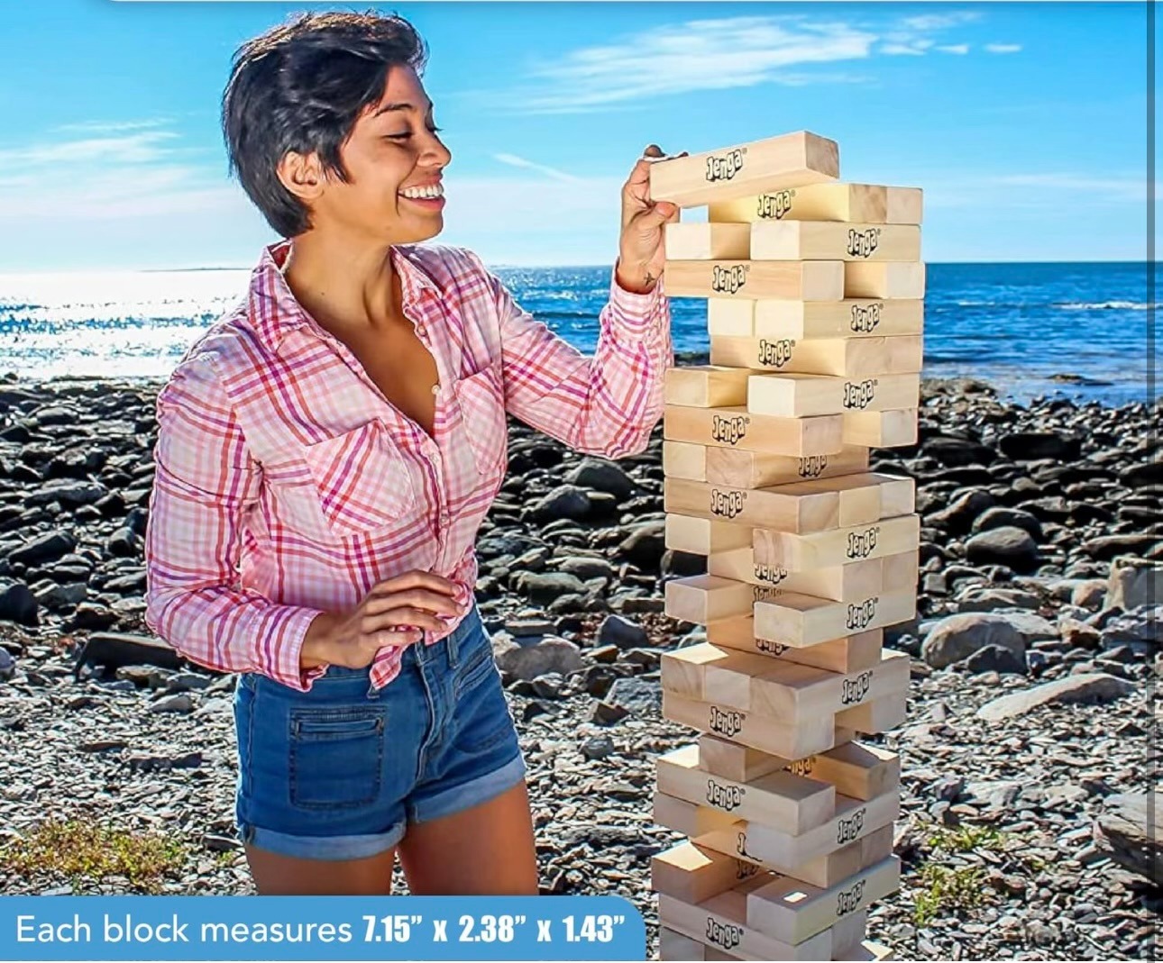 Outdoor Giant Jenga Game