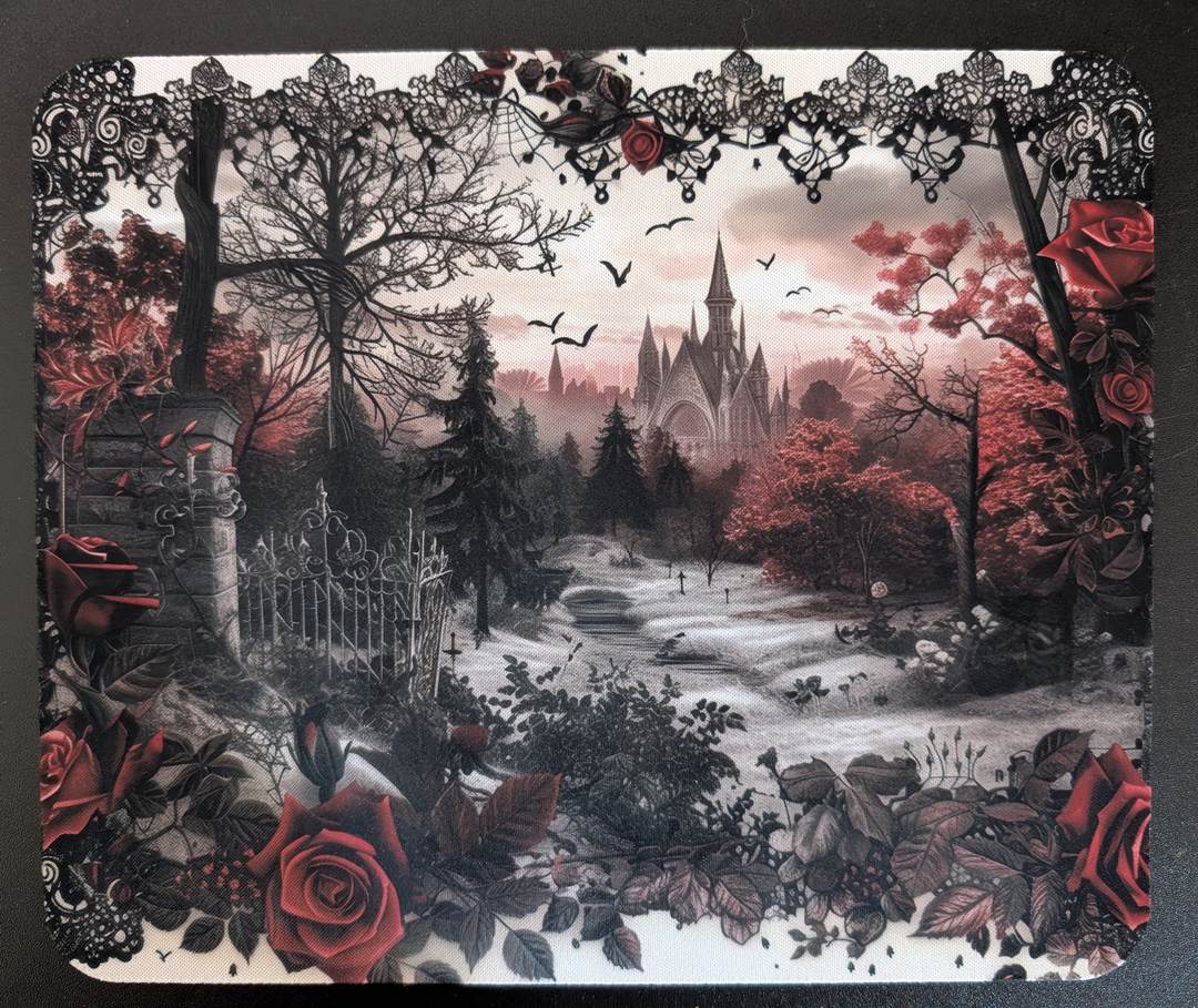 Gothic Castle Mouse Pad