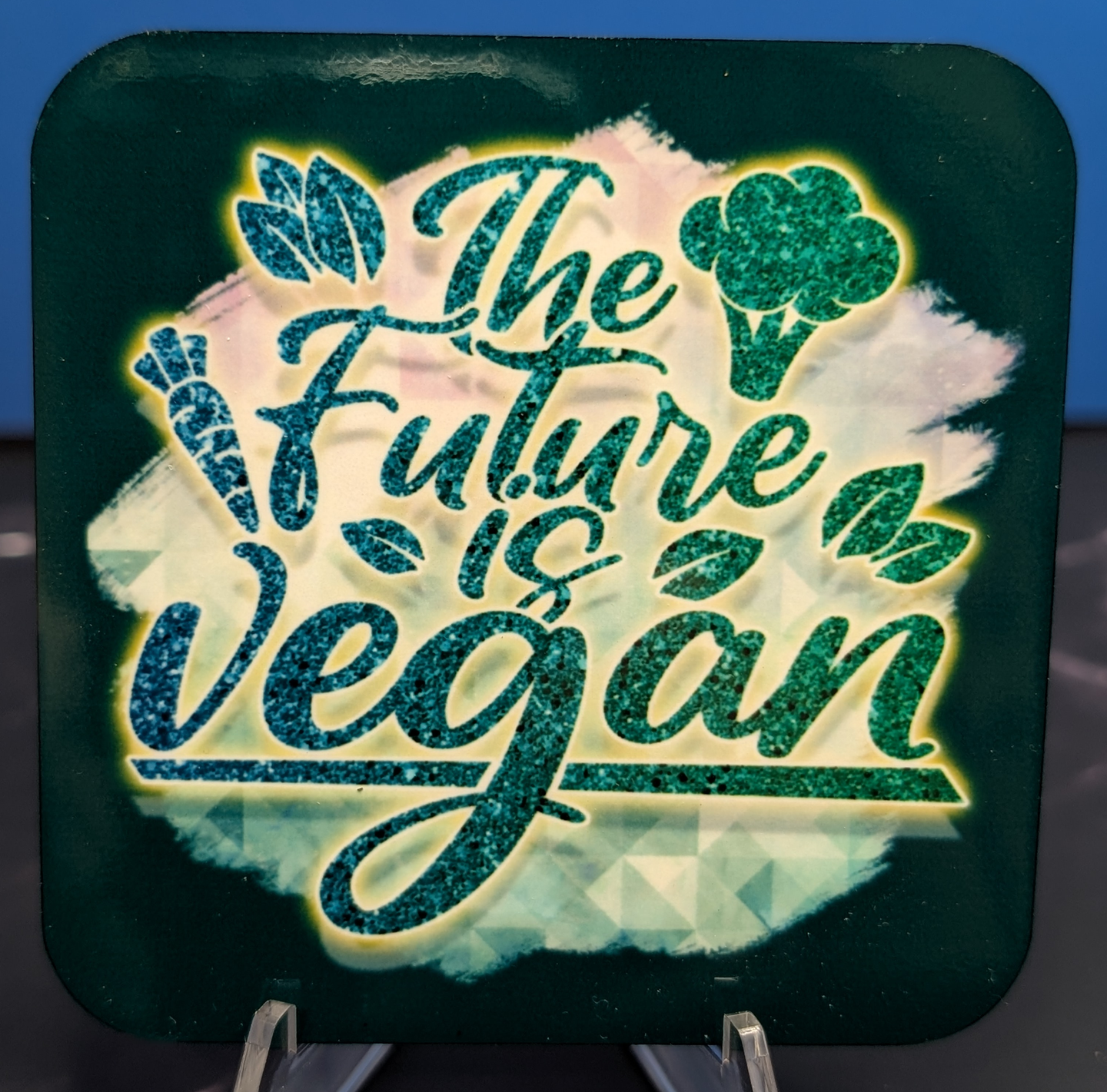 Vegan Themed Drink Magnet